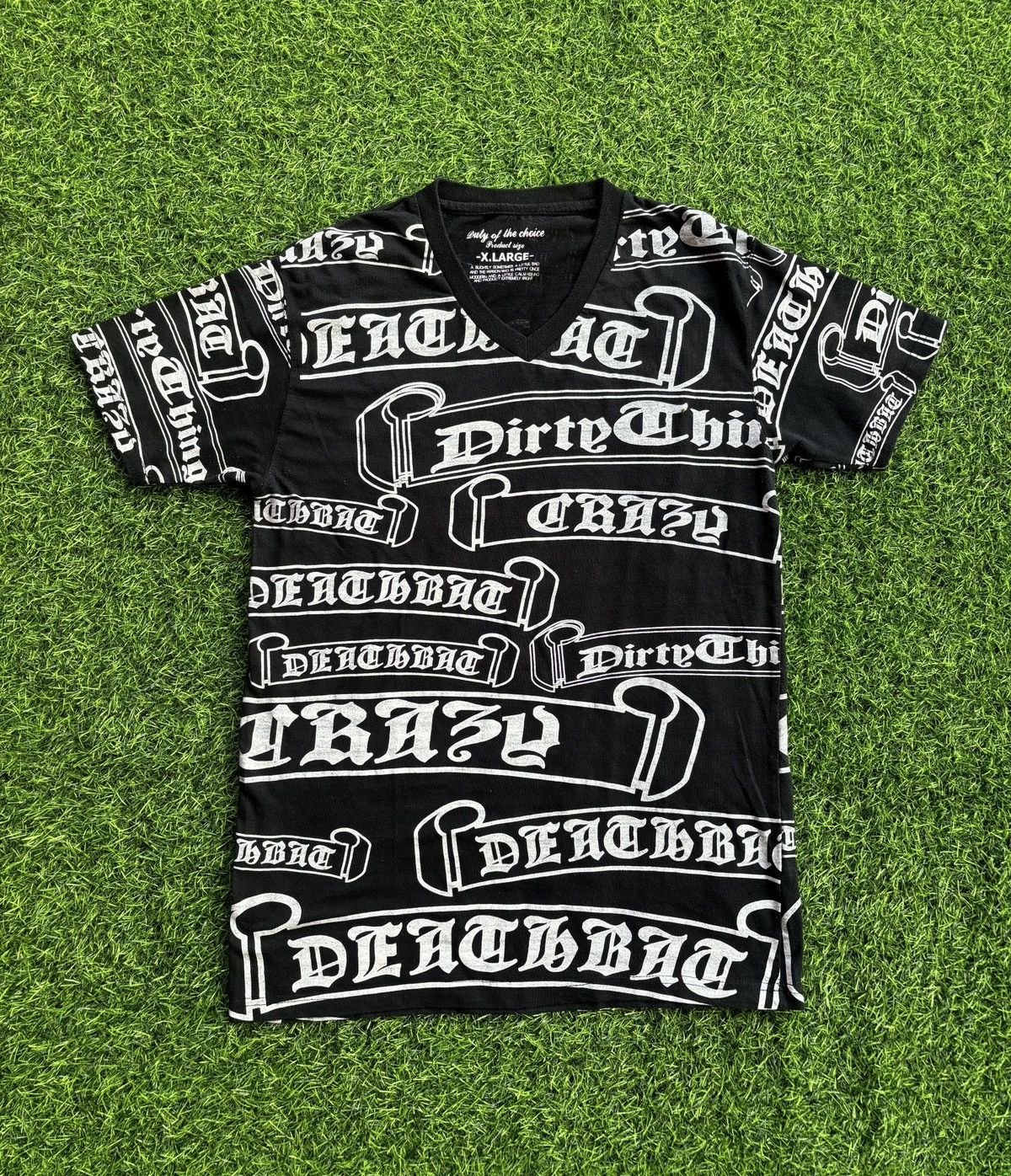 Hysteric Glamour Y2k Duty of the chcice Full Print Tshirt Size US L / EU 52-54 / 3 - 1 Thumbnail