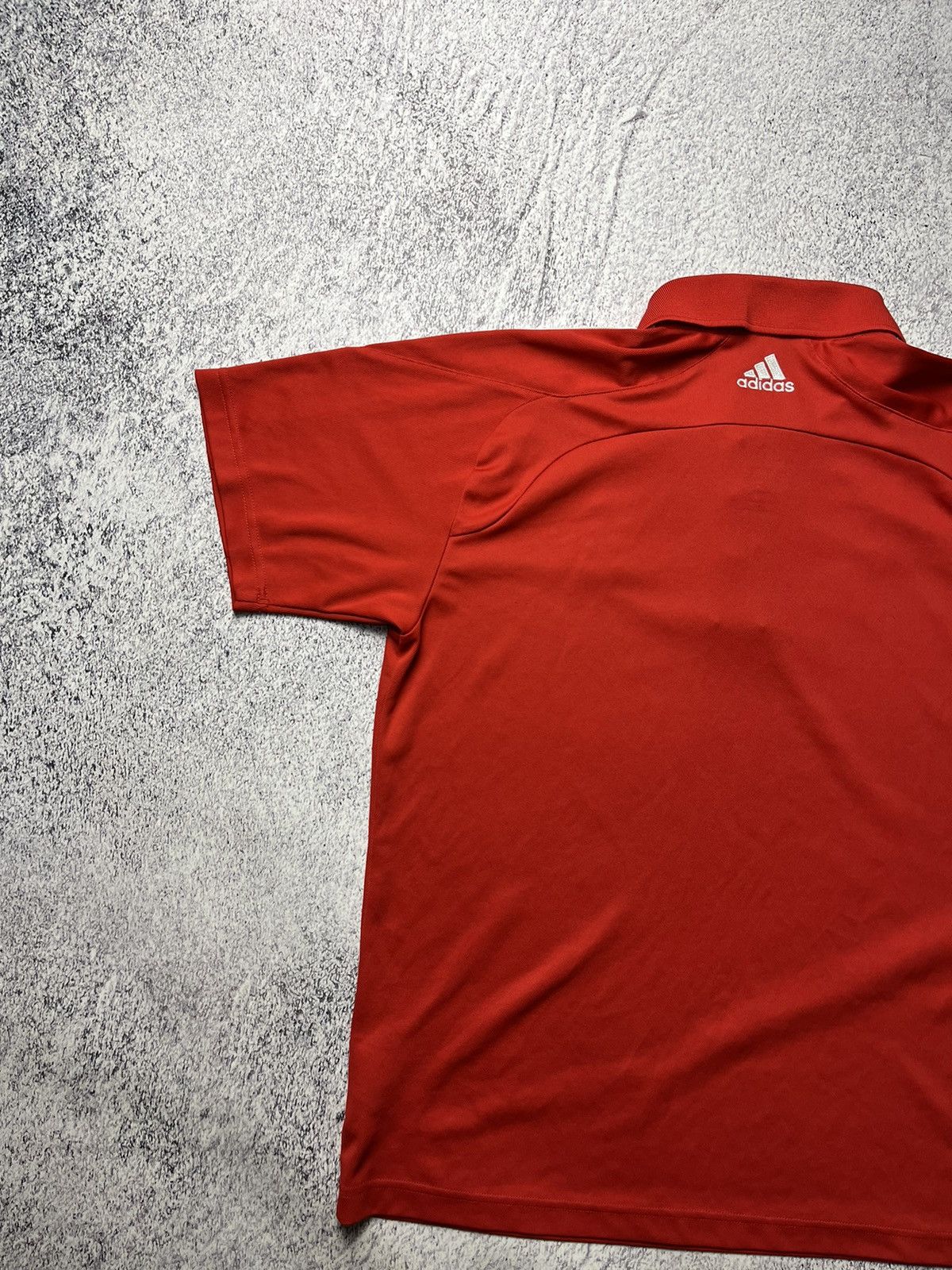 Adidas Men’s Vintage Adidas England Cricket Polo T-shirt Red Size US M / EU 48-50 / 2 - 18 Thumbnail