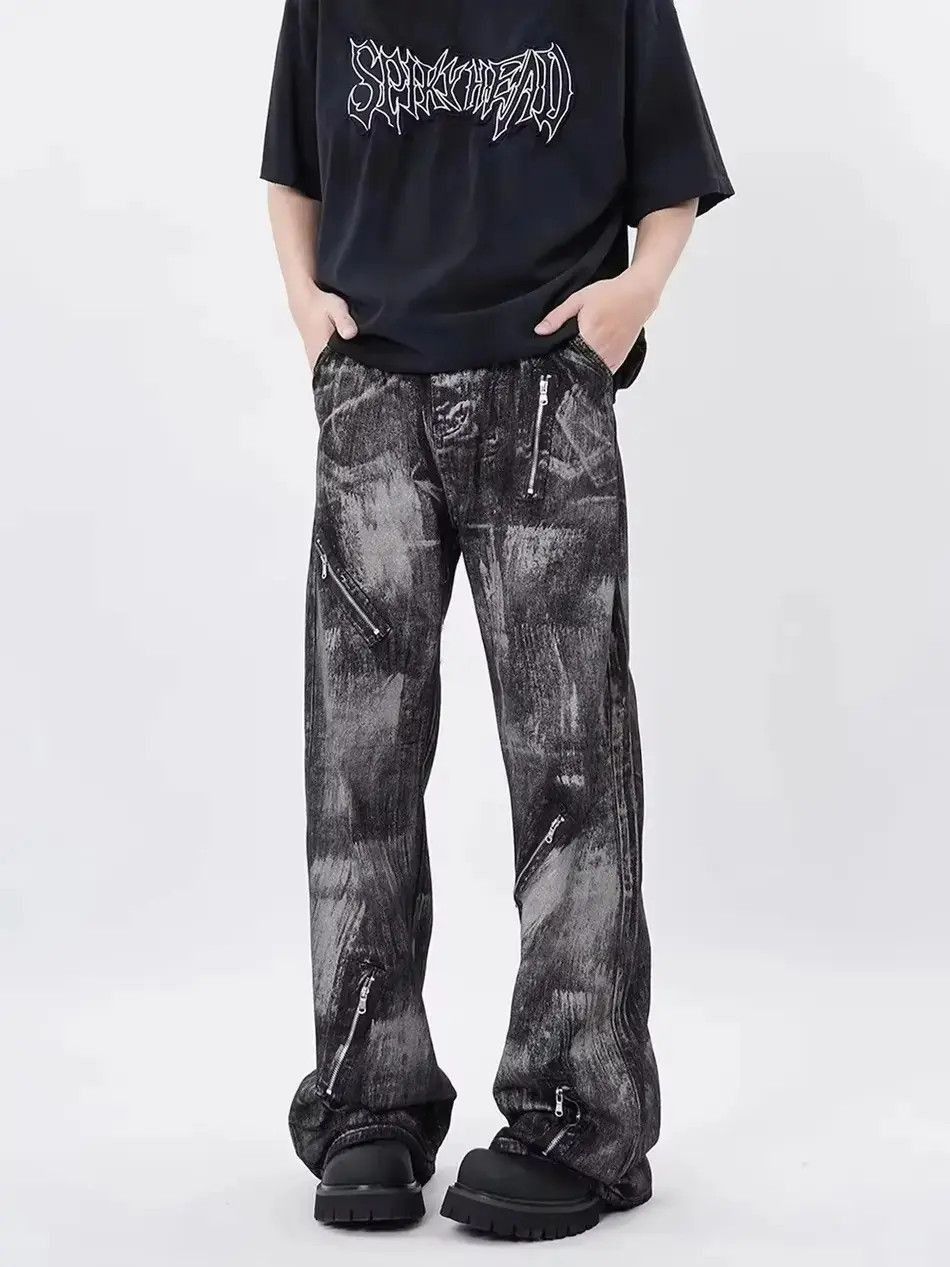 Japanese Brand Washingzip-up Design Pant Size US 32 / EU 48 - 5 Thumbnail