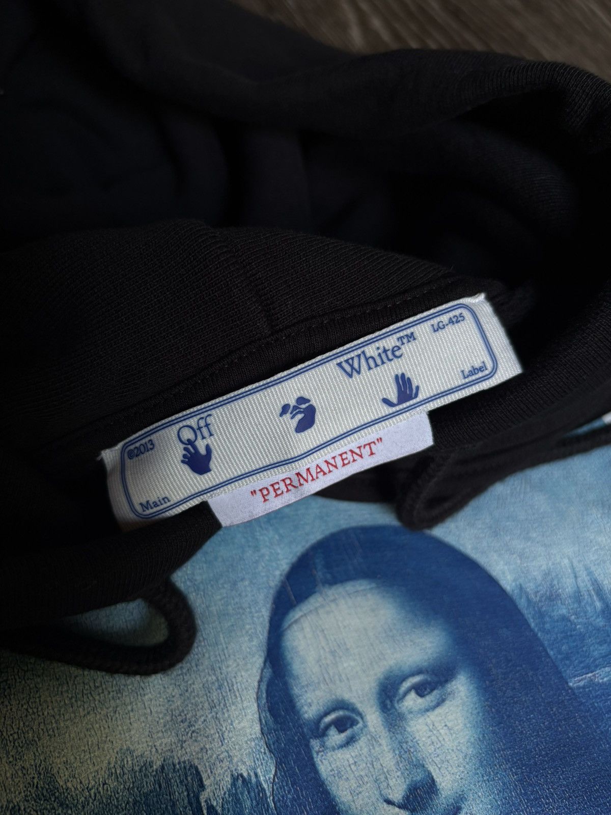 Off-White Off White Mona Lisa Oversized Hoodie Black Size US S / EU 44-46 / 1 - 7 Thumbnail