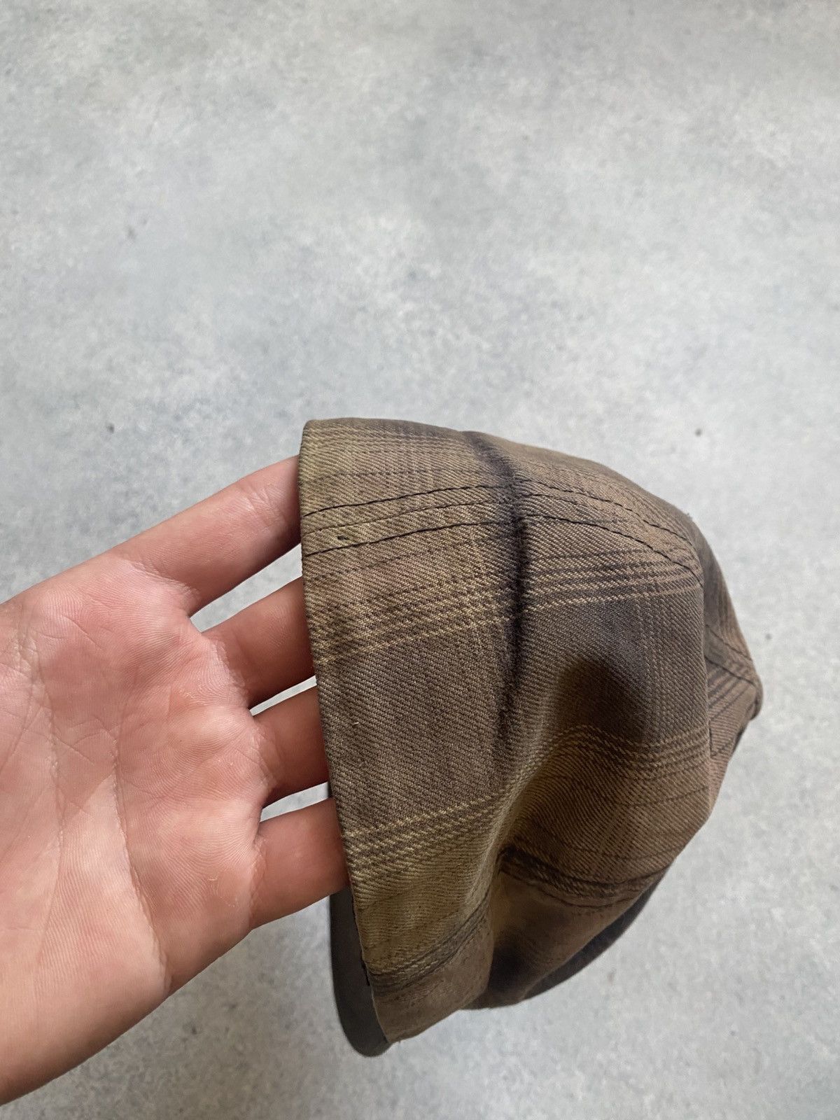 Carhartt Brown Thrashed Carhartt Cap Hat Size ONE SIZE - 8 Thumbnail