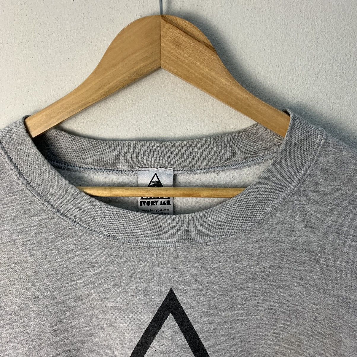 Japanese Brand Ivory Jar Sweatshirt Tokyo Japan Brand Designer Size L / US 10 / IT 46 - 3 Thumbnail