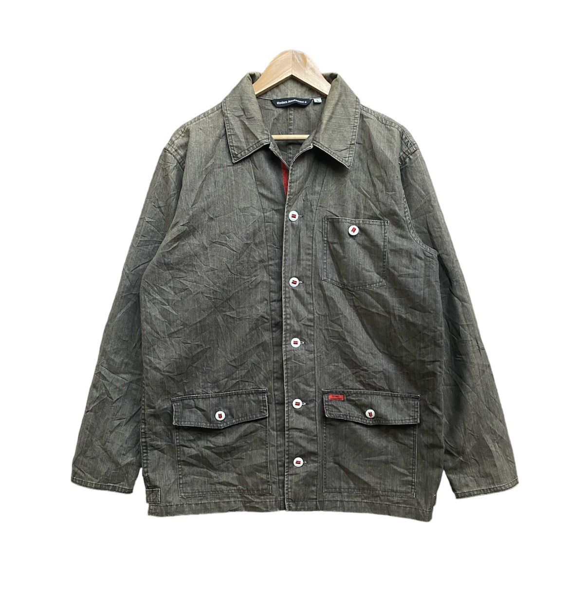 Japanese Brand × Modern Amusement Vintage Modern Amusement Tartan Jacket Size US L / EU 52-54 / 3 - 1 Thumbnail