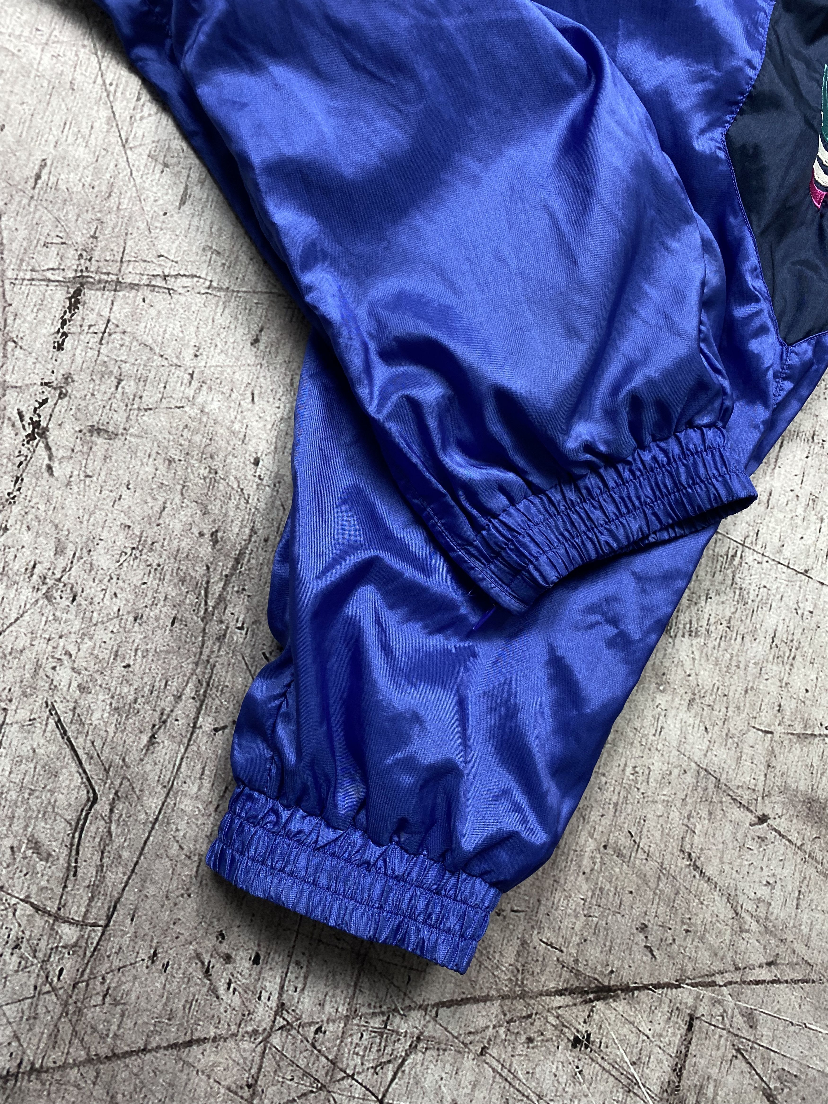 Adidas × Vintage Adidas 90s Vintage Mens Nylon Track Pants Size US 34 / EU 50 - 3 Thumbnail