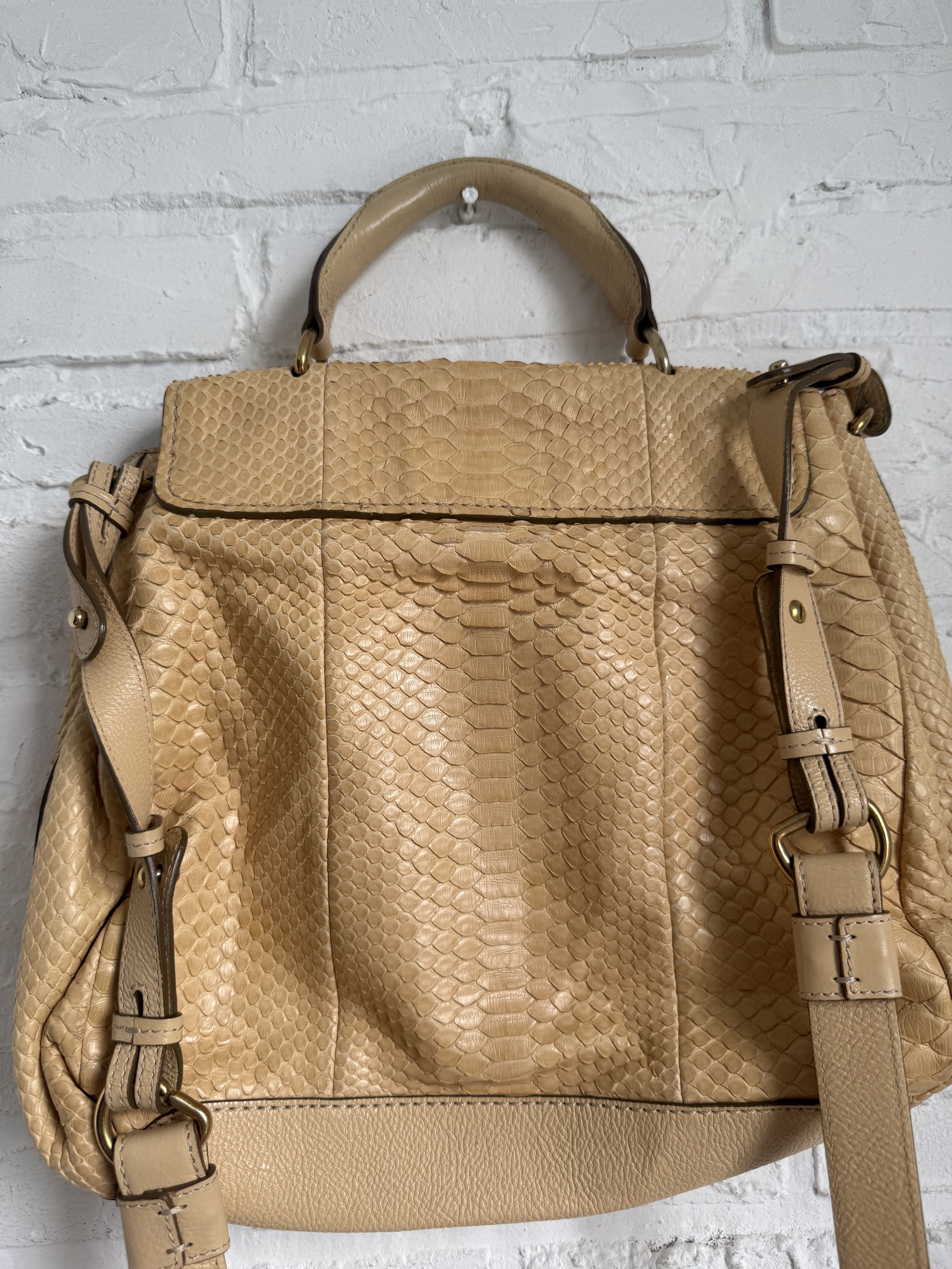 Chloe Chloe elsie python leather shoulder bag Size ONE SIZE - 14 Thumbnail