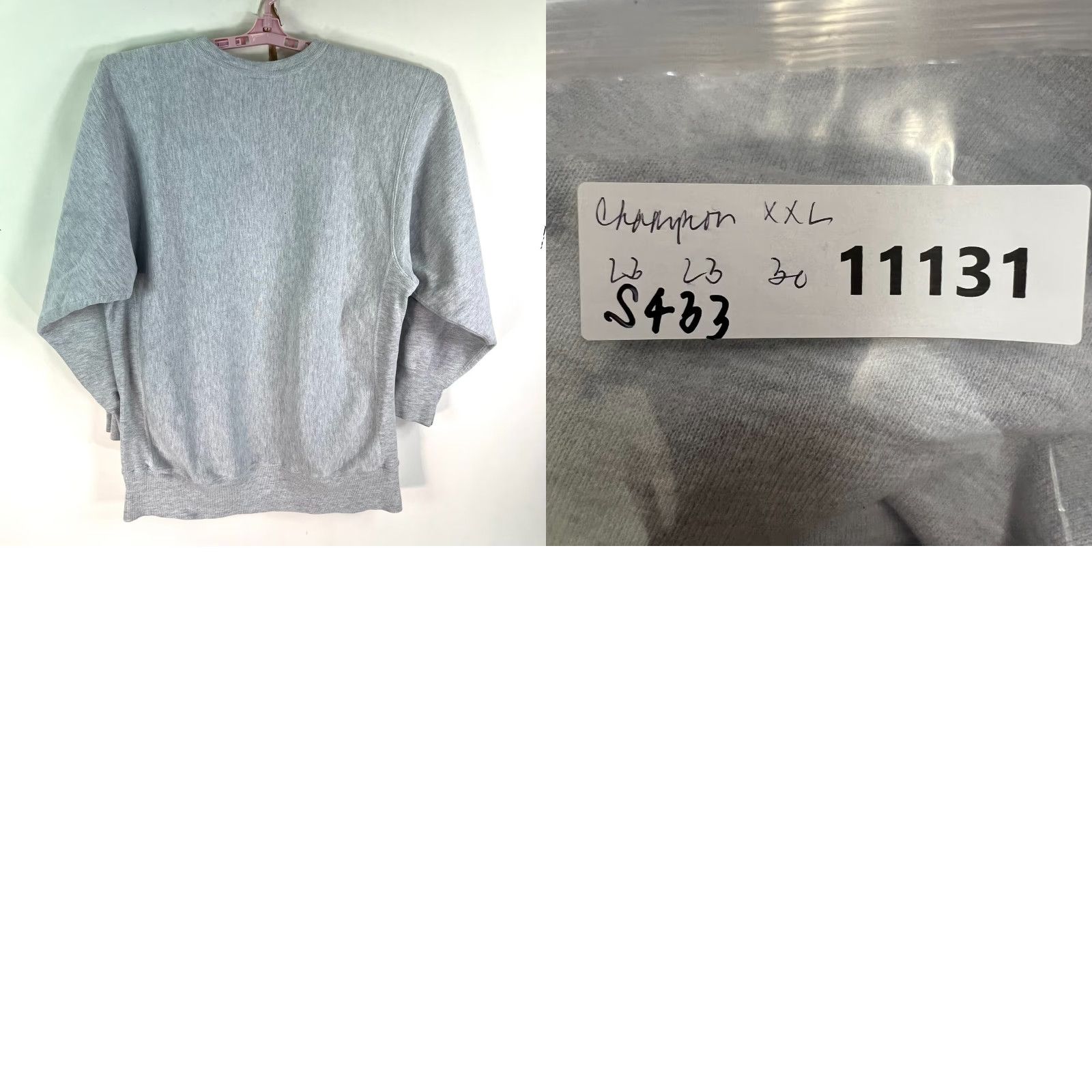 Champion VINTAGE Champion Reverse Weave Sweatshirt Mens 2XL Gray Sweatshirt Size US XXL / EU 58 / 5 - 8 Thumbnail
