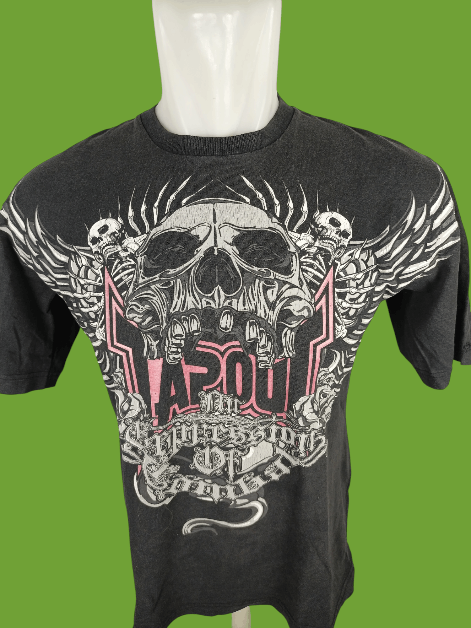 Affliction × Japanese Brand × Tapout Rare Tapout Tee Y2K Affliction Style Size M / US 6-8 / IT 42-44 - 18 Thumbnail