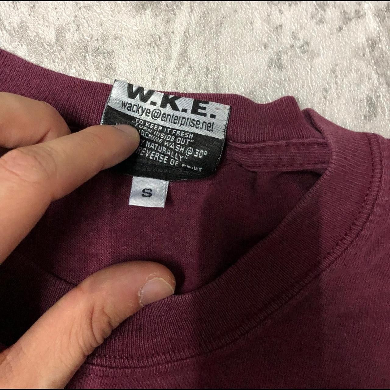 Other Burgundy and red W.K.E. Cyberpunk T-shirt #cyberpunk Size US S / EU 44-46 / 1 - 4 Thumbnail