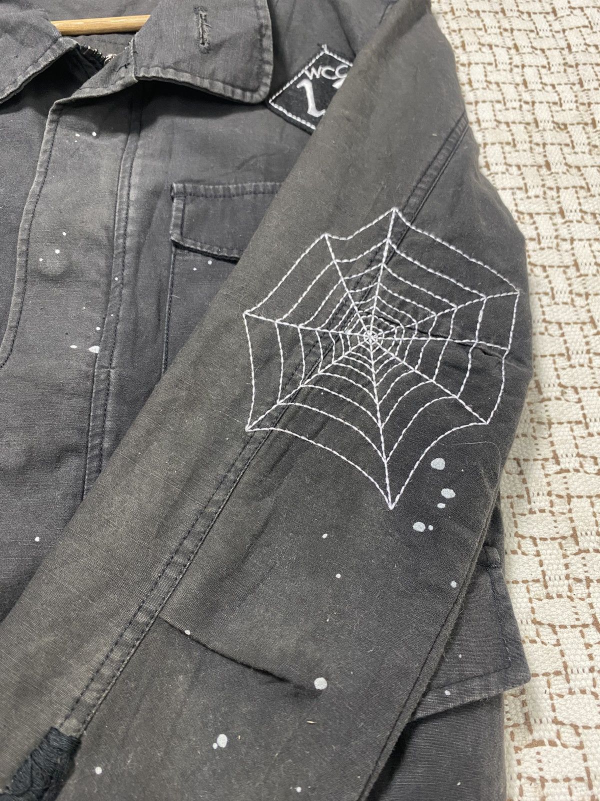 Japanese Brand Of The Neige Style Splash Paint Zipper Punk Jacket Size US S / EU 44-46 / 1 - 12 Thumbnail
