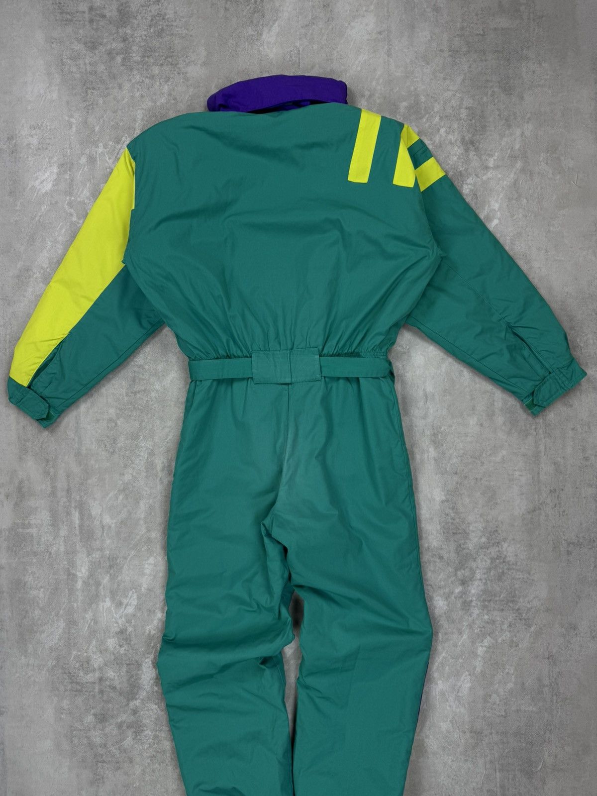 Fila VINTAGE SKI suit multicolour FILA Snowbeach retro jumpsuit Size US 31 - 8 Thumbnail