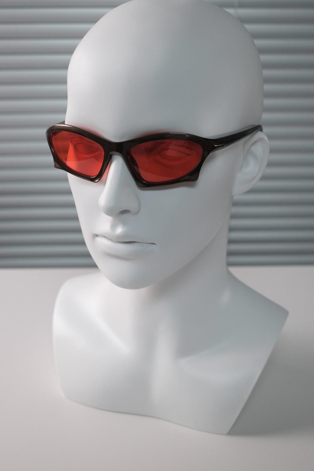 Japanese Brand Y2k Avant Garde Futuristic Dark Brown Sunglasses Unisex OS Size ONE SIZE - 6 Thumbnail