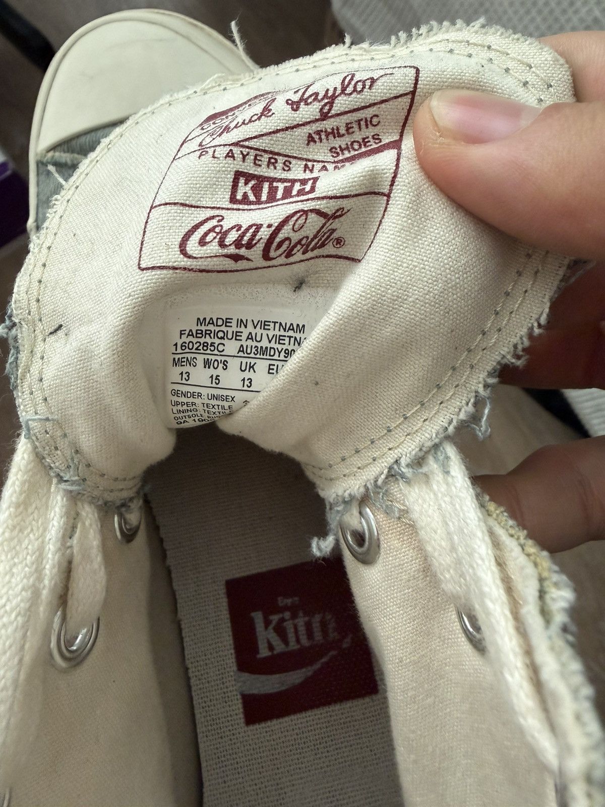 Coca Cola × Converse × Kith Kith converse cocacola chuck taylor denim Size US 13 / EU 46 - 5 Thumbnail
