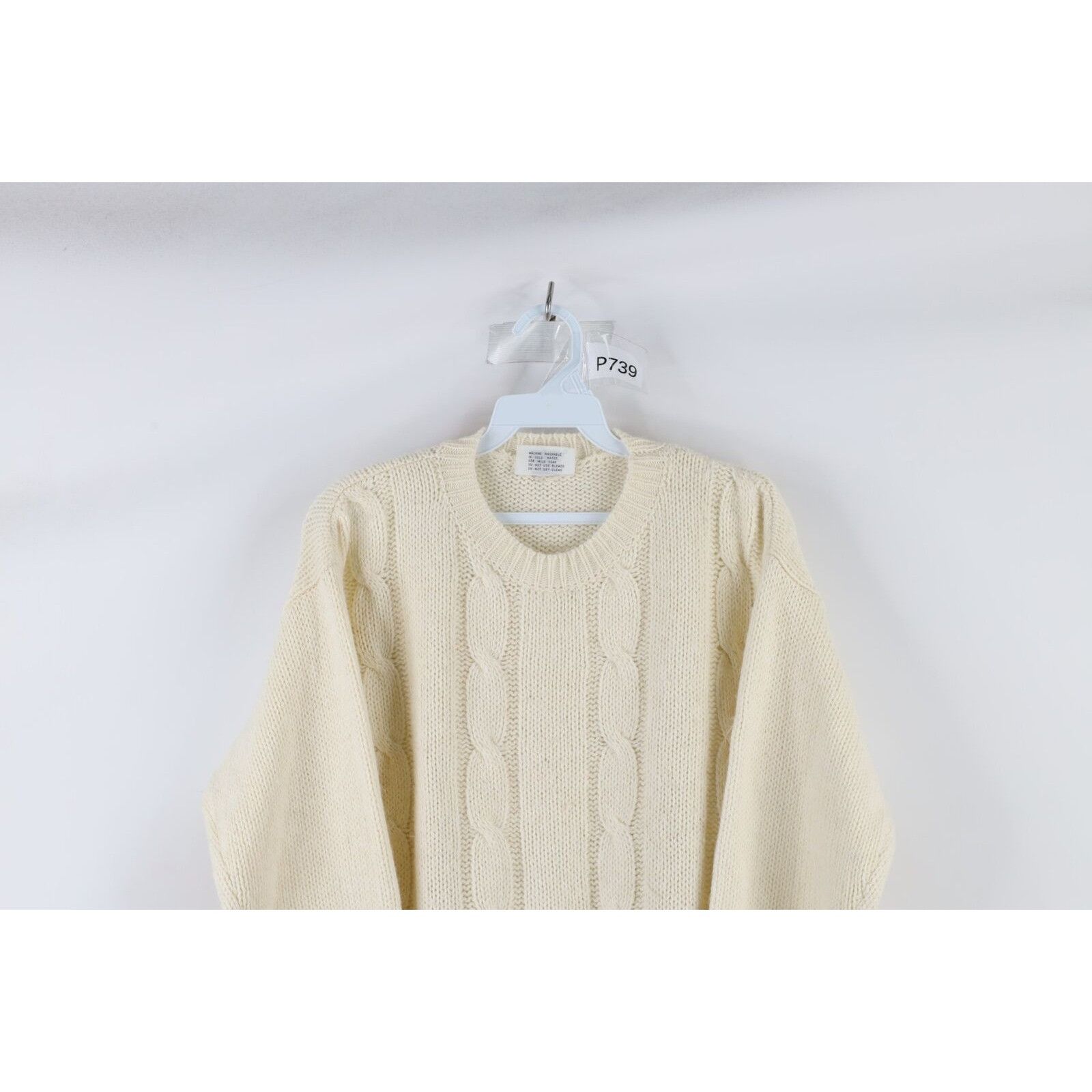 Vintage Vintage 70s Streetwear Distressed Wool Blend Kit Sweater Size M / US 6-8 / IT 42-44 - 2 Thumbnail