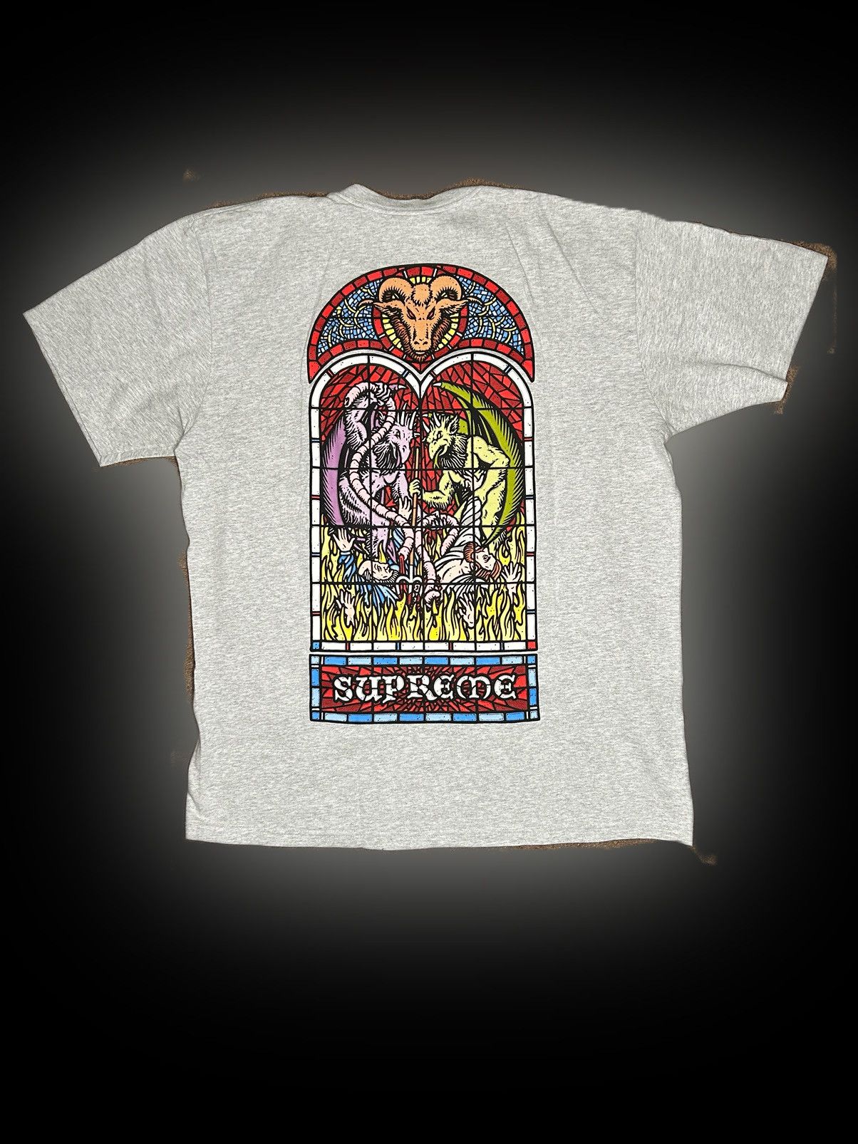 Supreme SUPREME WORSHIP TEE Size US L / EU 52-54 / 3 - 2 Thumbnail