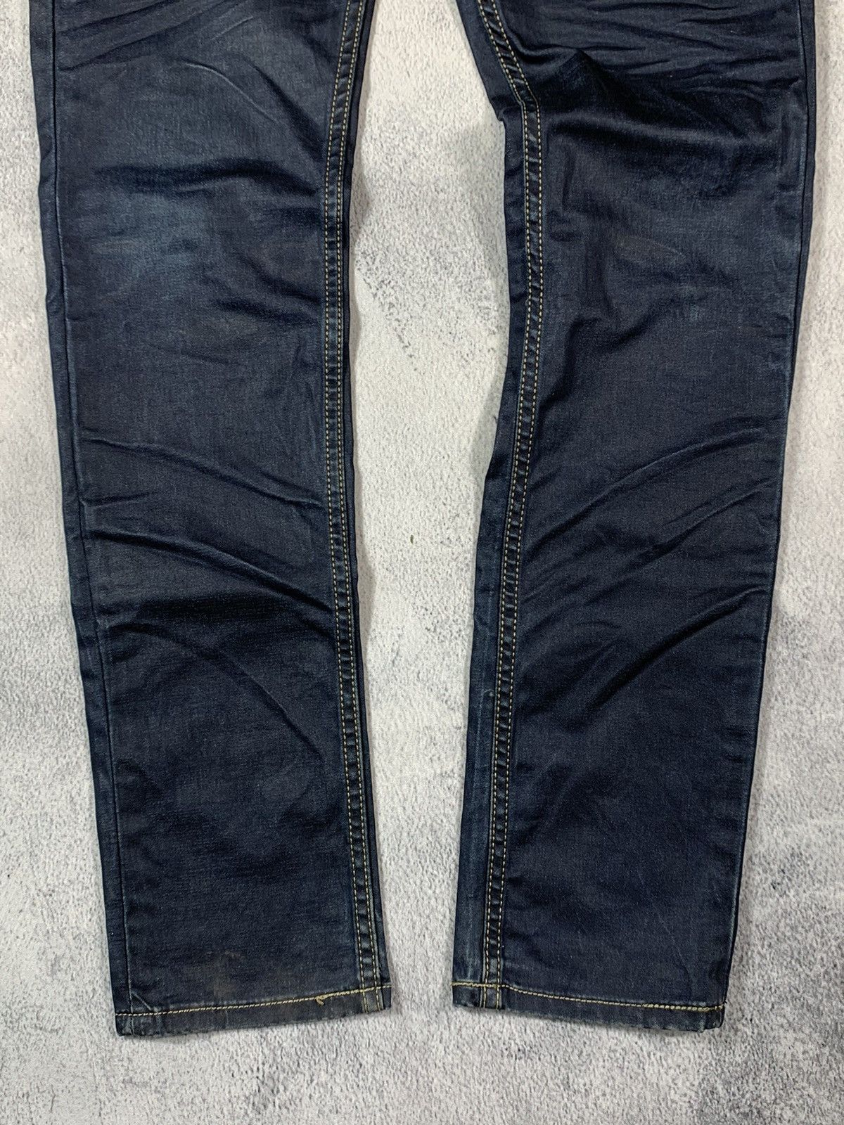 Japanese Brand × Vintage Vintage Y2KJapanese denim faded trousers streetwear 32 Size US 32 / EU 48 - 4 Thumbnail