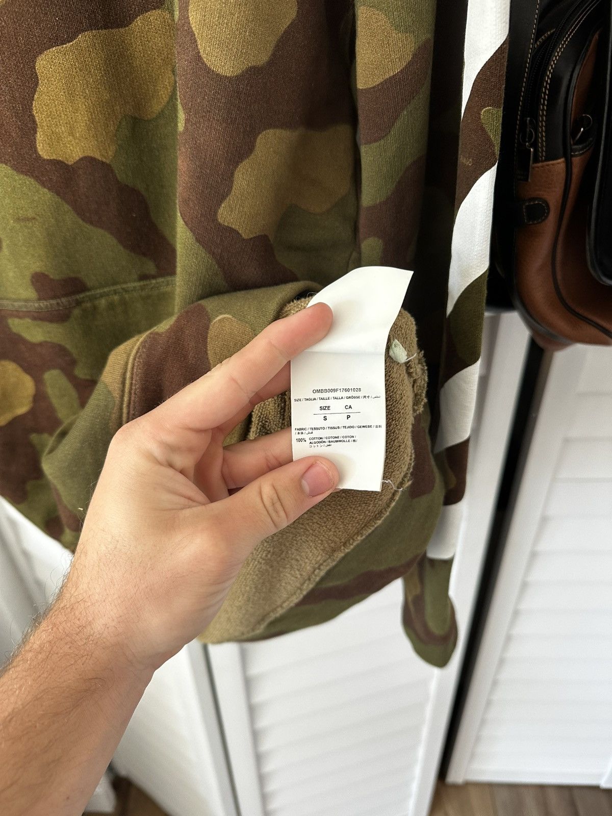 Off-White Off White Camoflauge Virgil Abloh Oversized Hoodie Size US S / EU 44-46 / 1 - 7 Thumbnail
