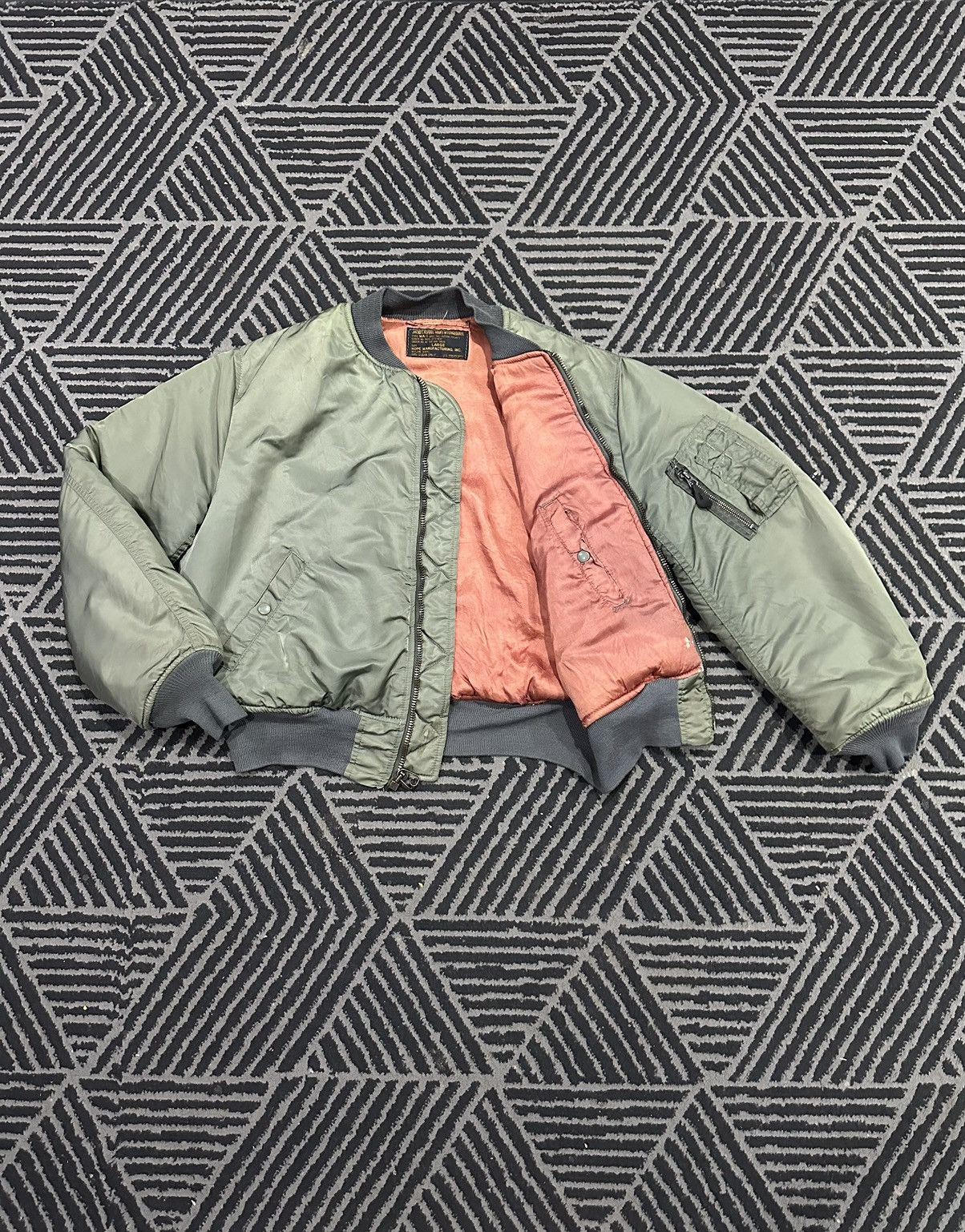 Hope × Vintage 🇺🇸 Vintage 80's MA-1 USAF Military Bomber