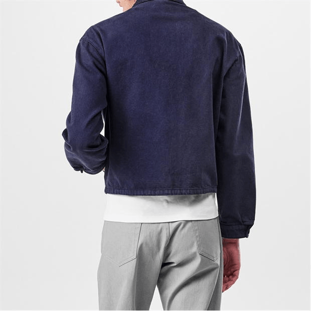 Prada Denim Overshirt With Logo Embellishment Size US L / EU 52-54 / 3 - 4 Thumbnail