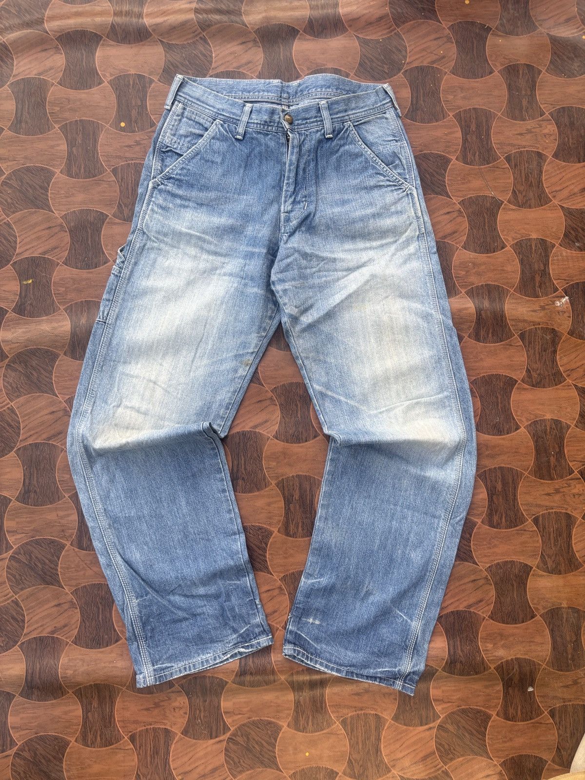 Lee UNION MADE LEE SANFORIZED 80S CARPENTER PANTS Size US 28 / EU 44 - 3 Thumbnail