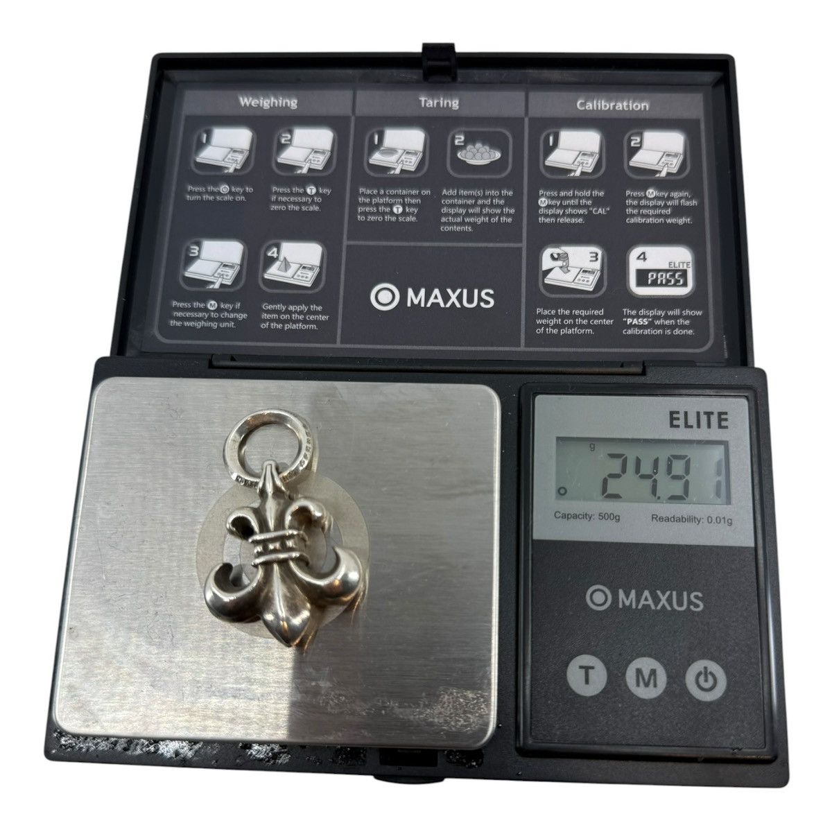 Chrome Hearts Chrome Hearts Silver Fleur Pendant Size ONE SIZE - 6 Thumbnail