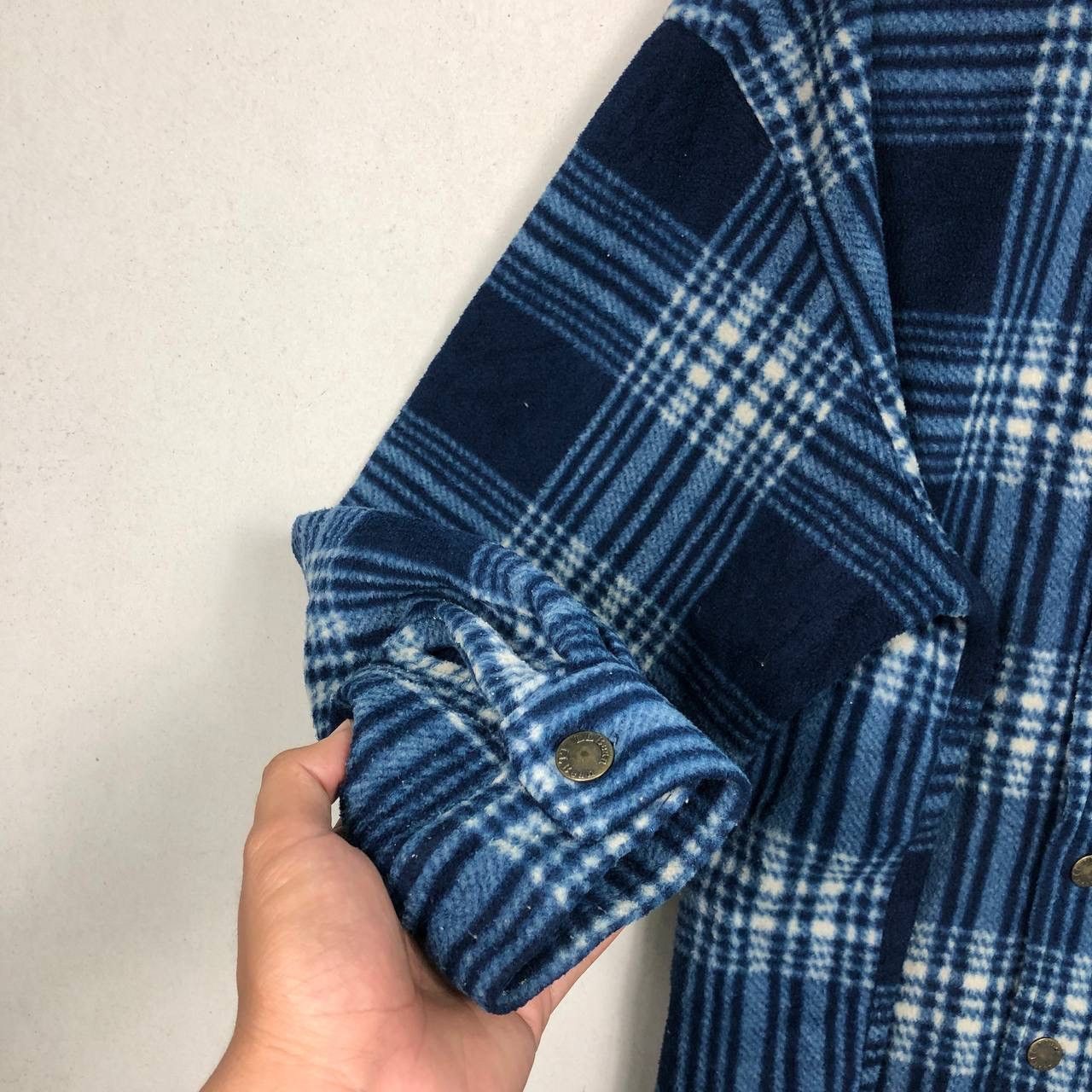 L.L. Bean × Vintage Vintage 90s L.L. Bean Wool Fleece Jacket Size US M / EU 48-50 / 2 - 4 Thumbnail