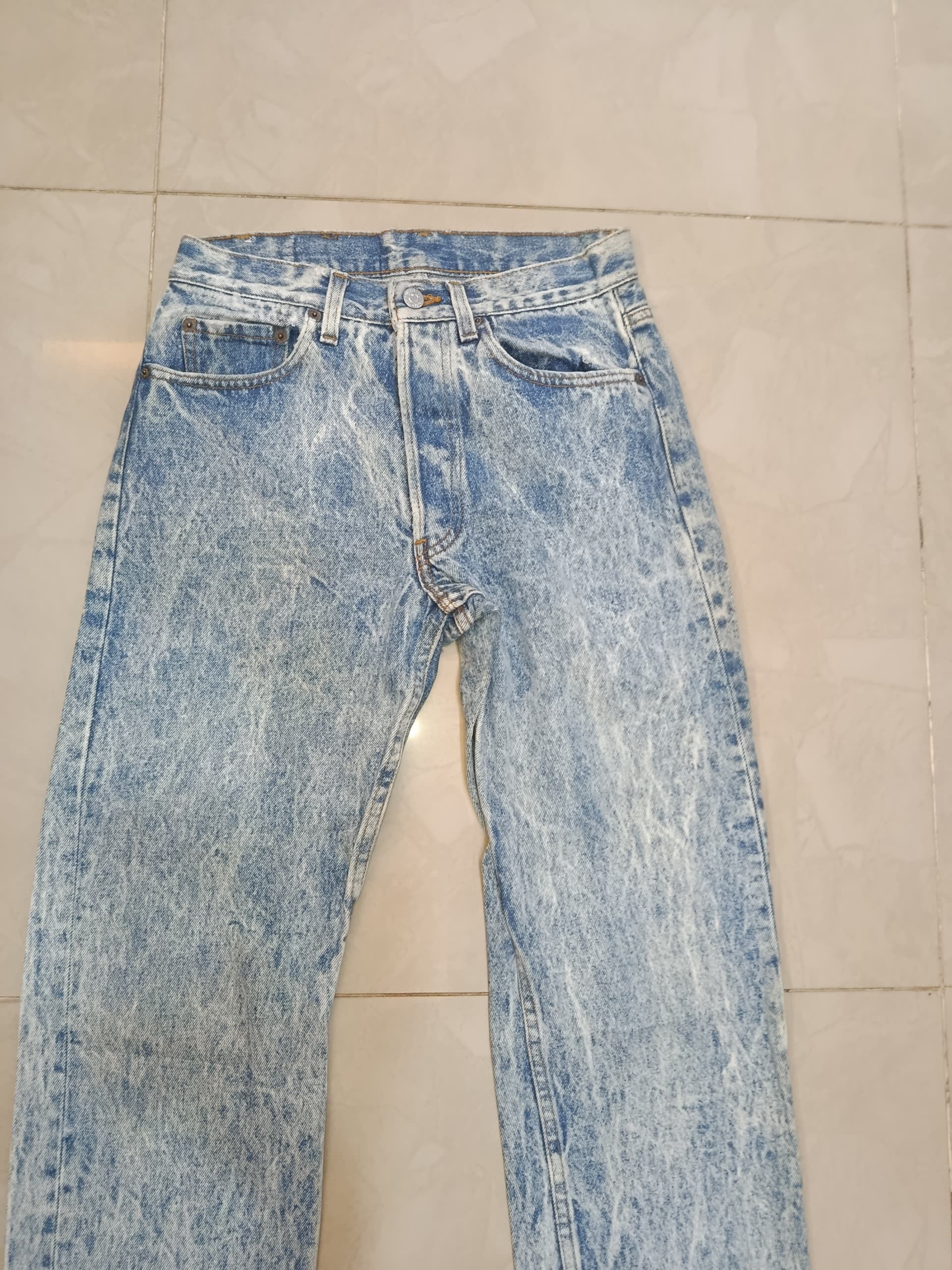 Levi's LEVIS 501 ACID WASH #552 DENIM Size US 29 - 4 Thumbnail