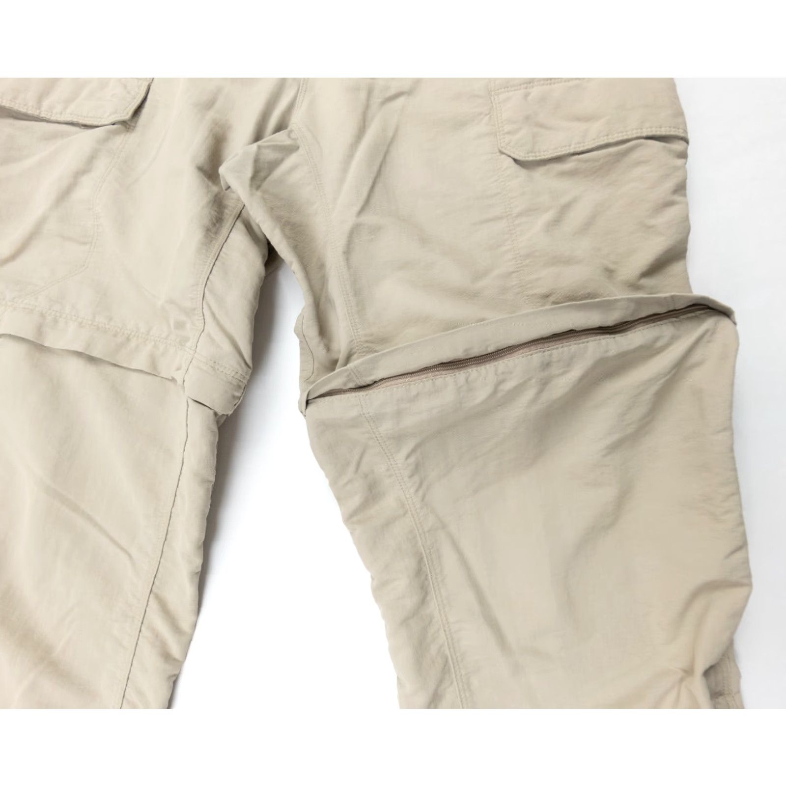 The North Face The North Face Pants Mens Large Beige Cargo Convertible Shorts Belted Outdoors Size US 33 - 4 Thumbnail