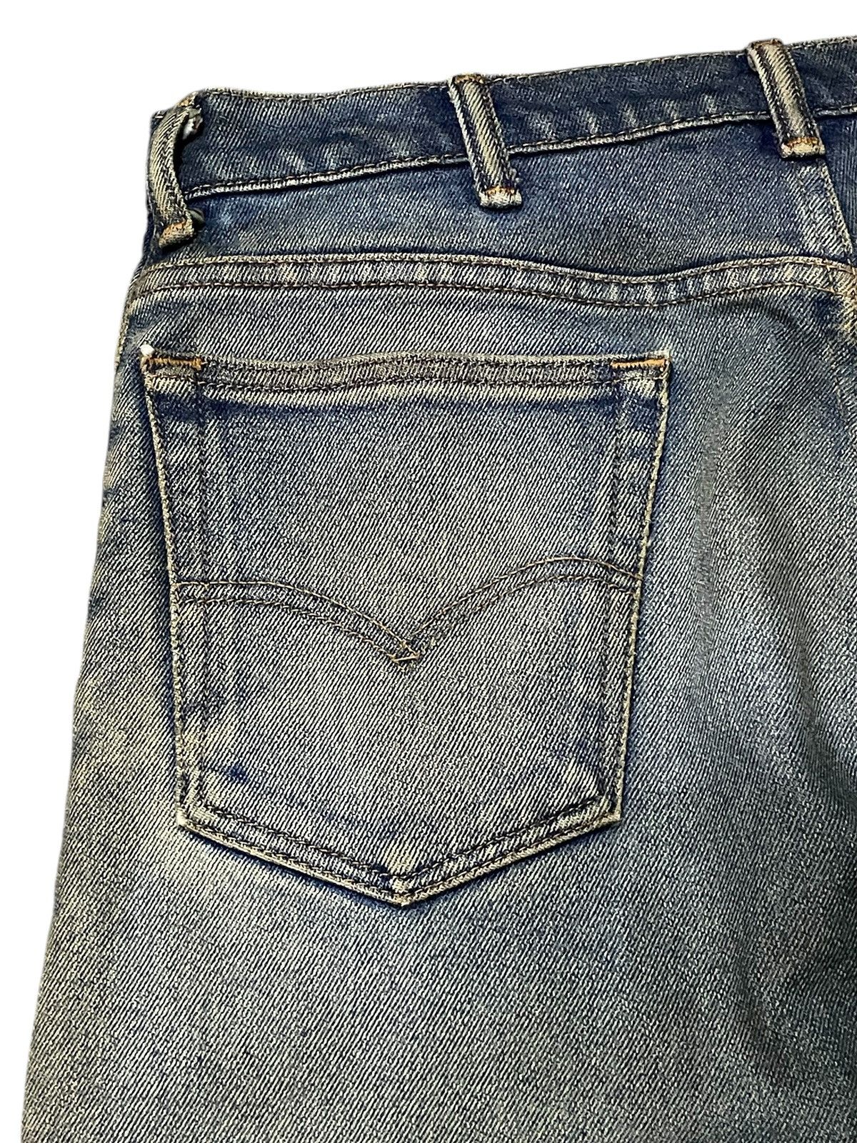 Hysteric Glamour × Levi's × Vintage Vintage Levis 517 Bootcut Dirty Muddy Flare Jeans Size US 32 / EU 48 - 16 Thumbnail