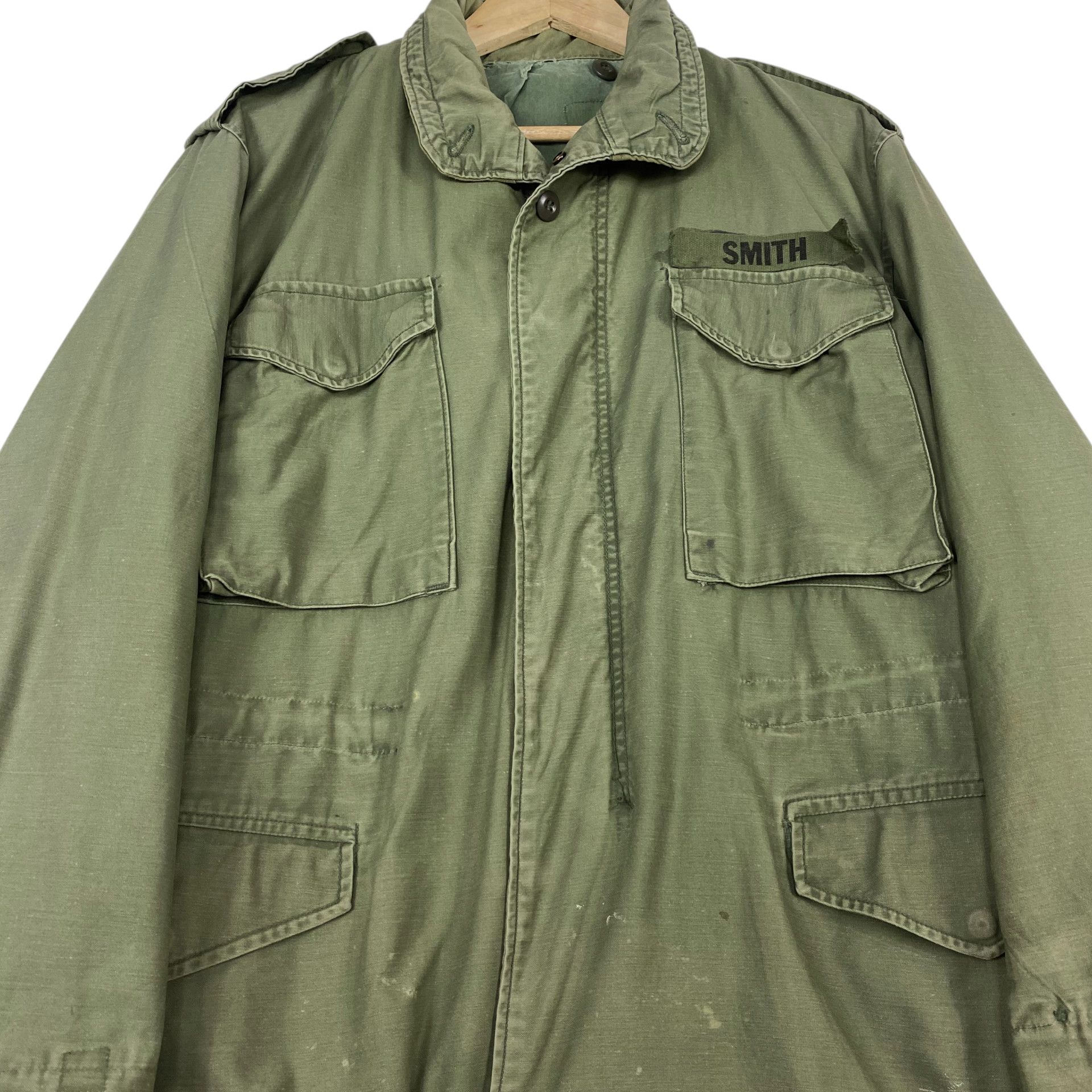 Vintage 💥1960 US ARMY M65 FIELD RARE JACKET Size US M / EU 48-50 / 2 - 5 Thumbnail