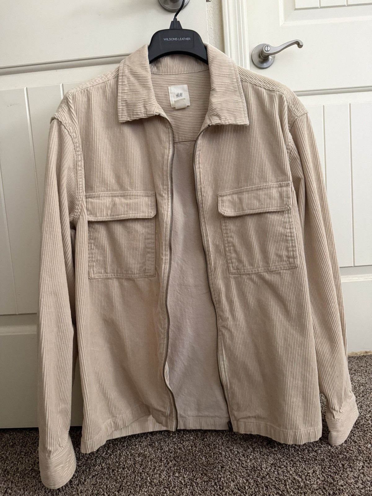 H&M H&M Corduroy Zip Up Over Shirt Size US L / EU 52-54 / 3 - 2 Thumbnail
