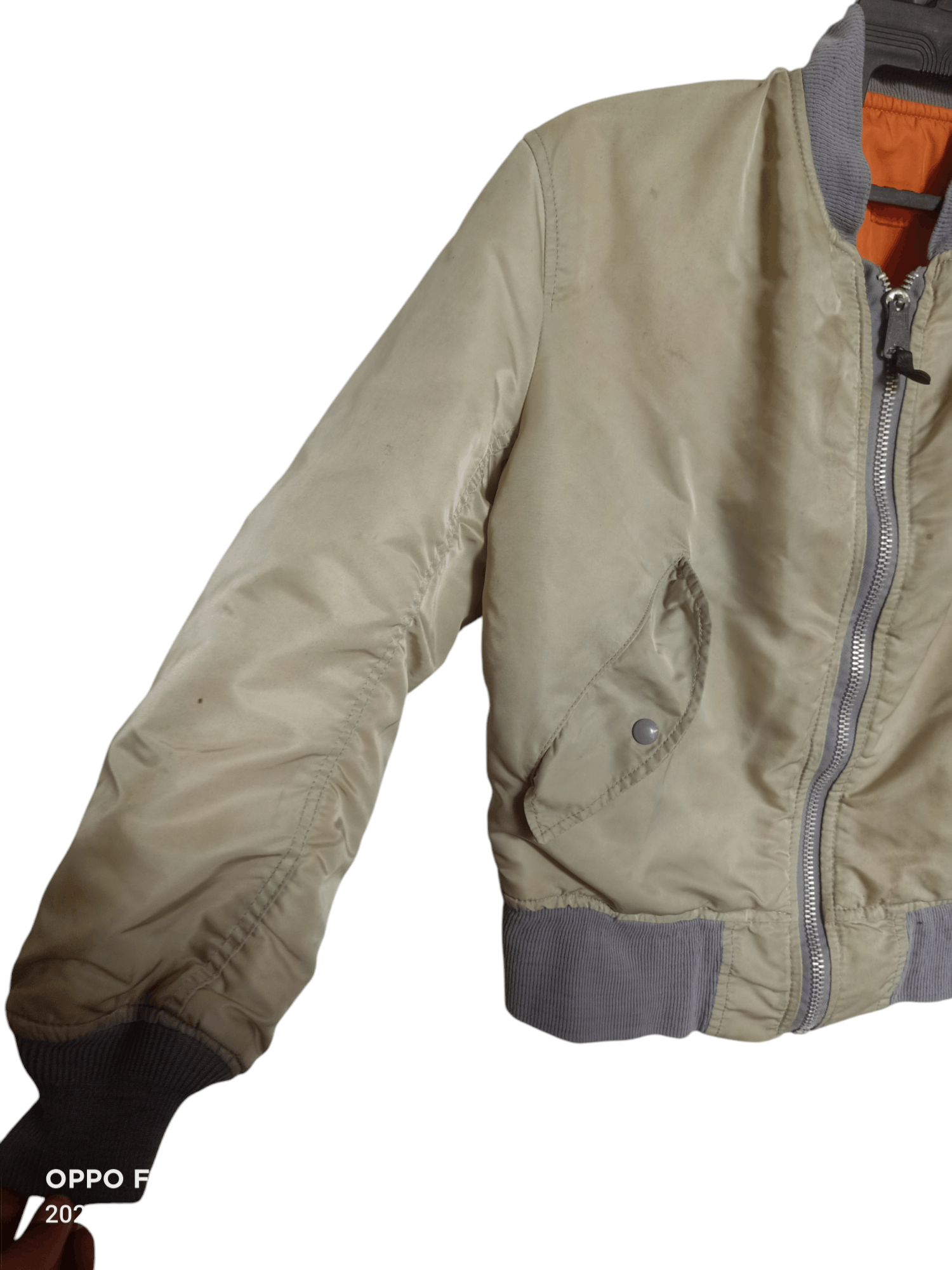 Alpha Industries × Vintage Alpha Jacket 🪖 Double Poket Reversble Bomber Size US S / EU 44-46 / 1 - 3 Thumbnail