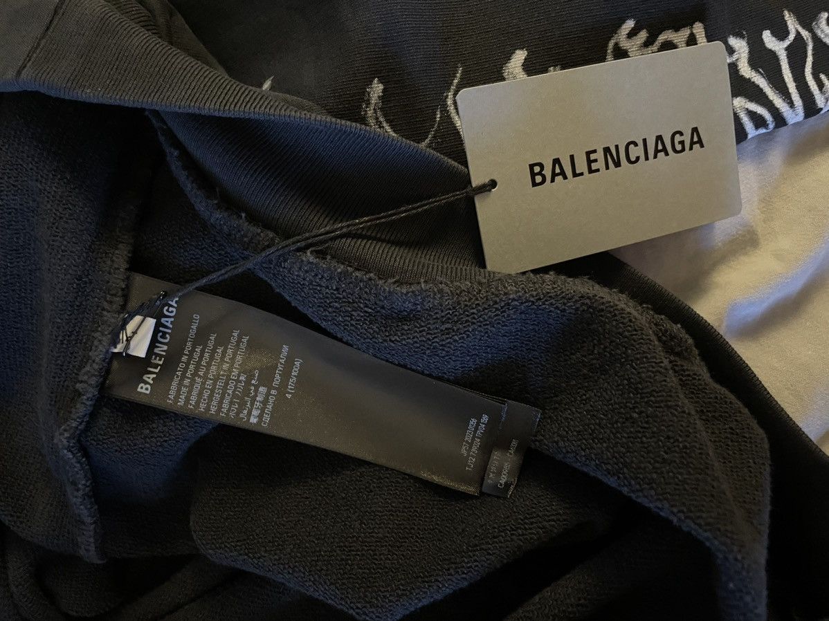 Balenciaga Balenciaga DIY Metal Outline Hoodie Size US L / EU 52-54 / 3 - 5 Thumbnail