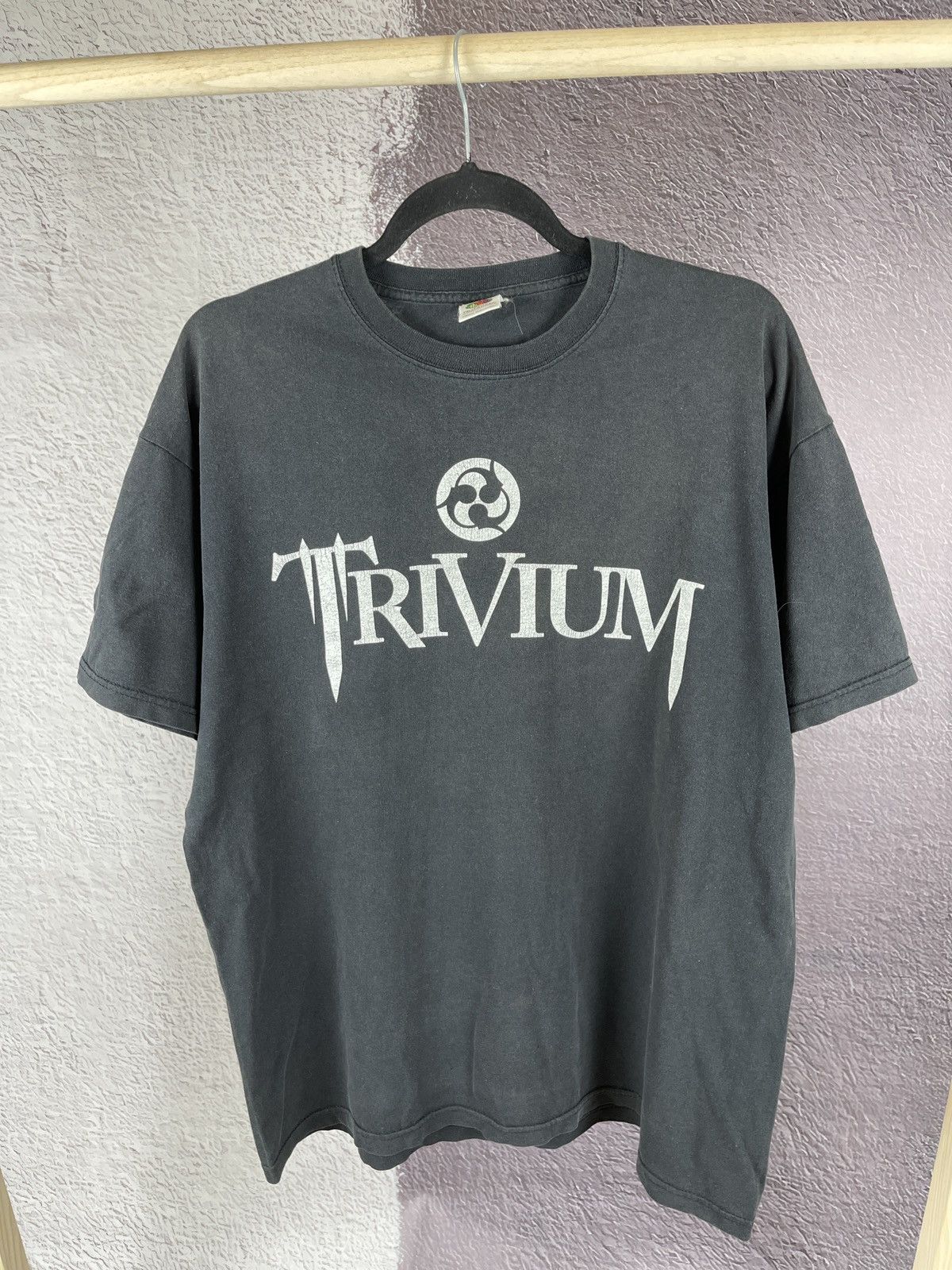 Band Tees FotL Trivium vintage y2k European tour tee shirt rare Size US L / EU 52-54 / 3 - 3 Thumbnail