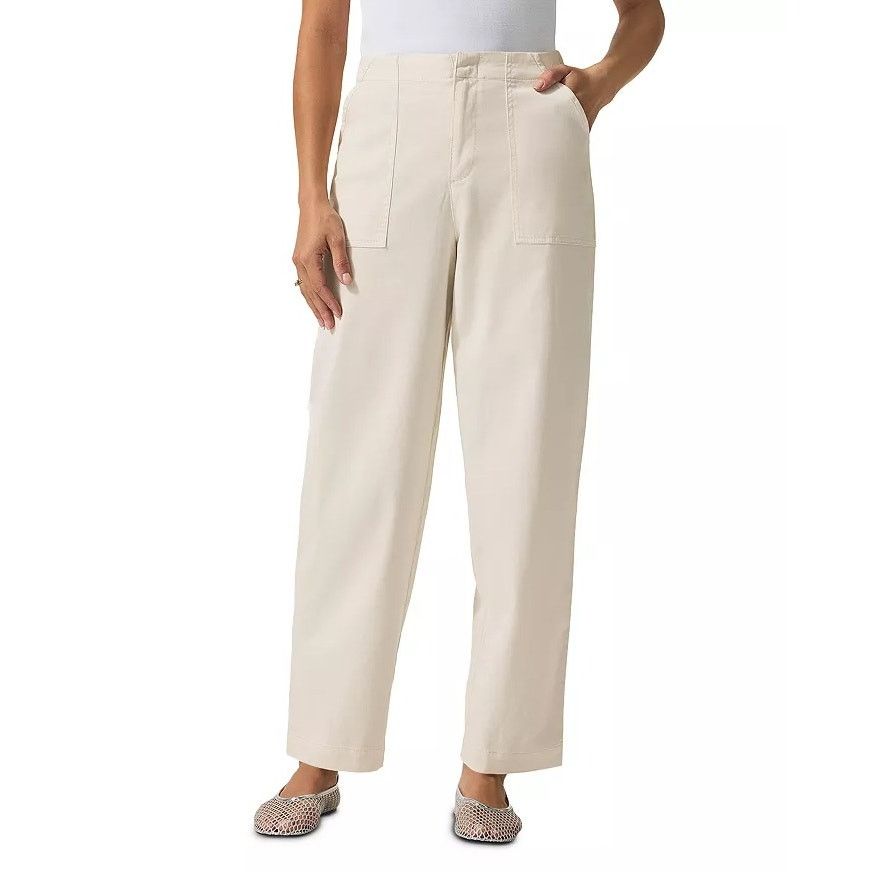 Splendid Splendid Women Ivory Lyocell Comfy Palazzo Pants Size M Size 32" / US 10 / IT 46 - 1 Thumbnail