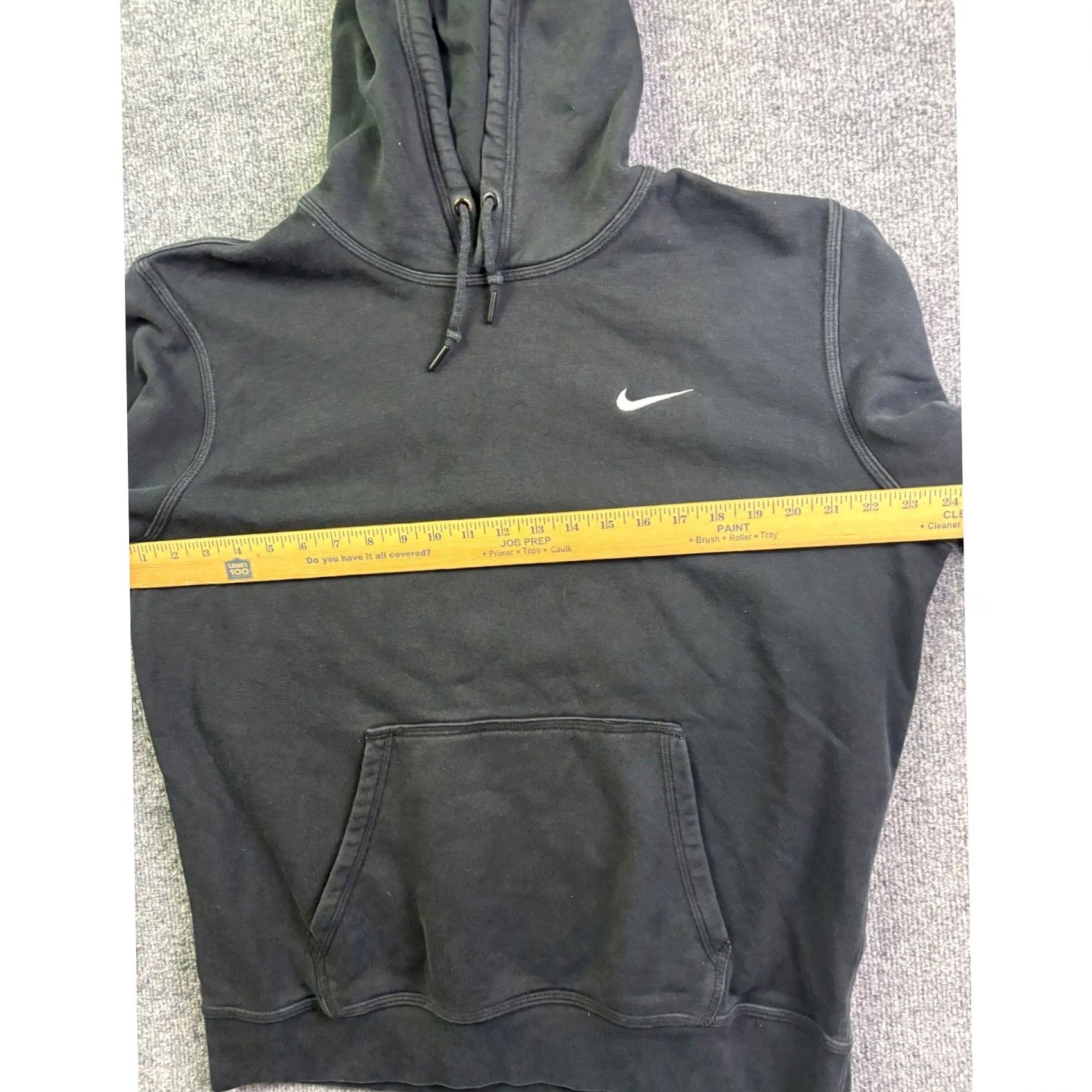 Nike Nike Hoodie Mens L Black Swoosh Pullover Fleece Sweatshirt Size US L / EU 52-54 / 3 - 5 Thumbnail
