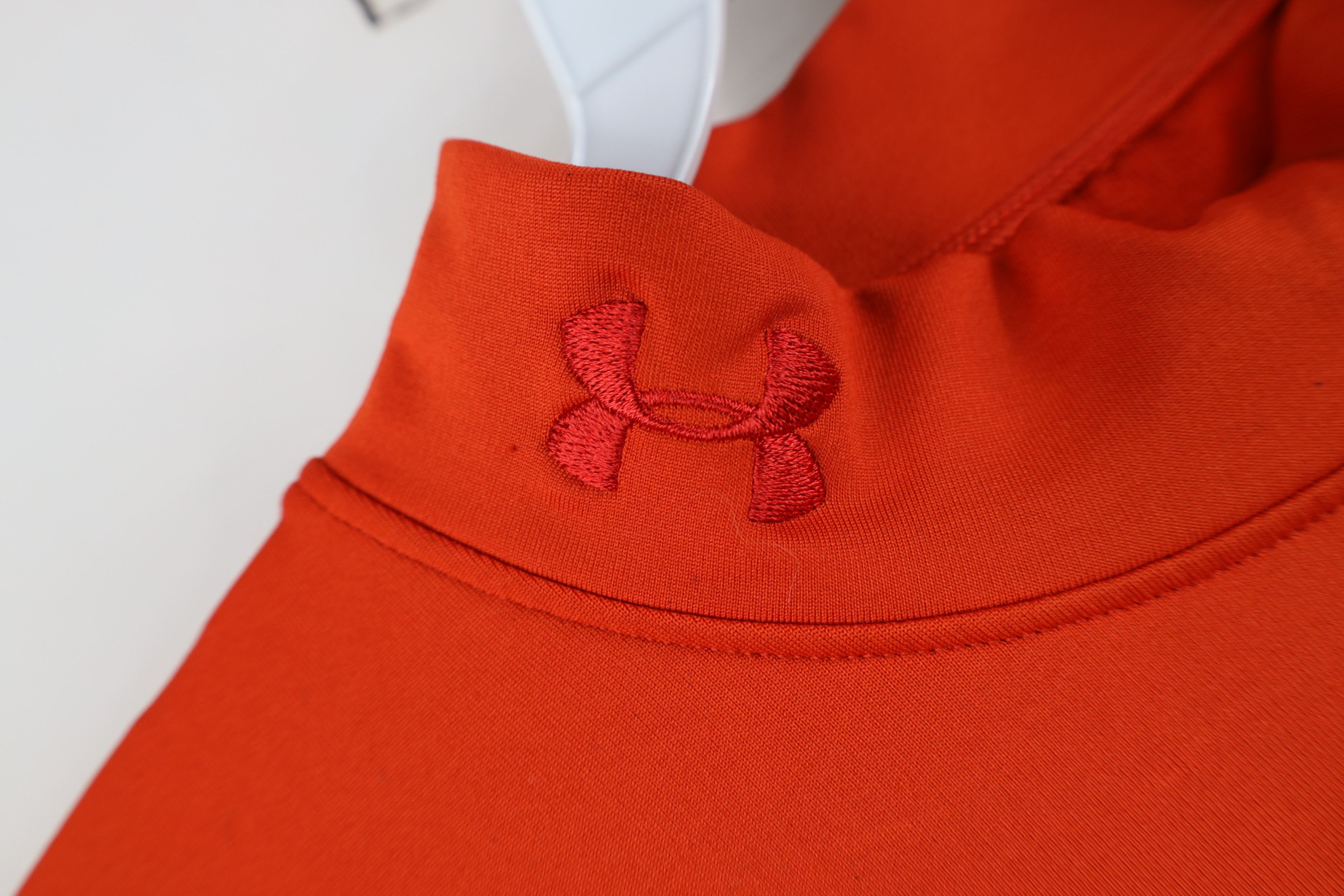 Under Armour Under Armour Compression Mock Neck Training T-Shirt Orange Size US L / EU 52-54 / 3 - 4 Thumbnail