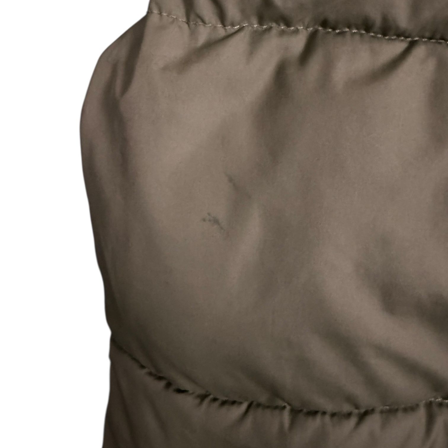 Gap Gap Olive Green Toggle Closure Women's Lined Puffer Vest - S Size S / US 4 / IT 40 - 6 Thumbnail