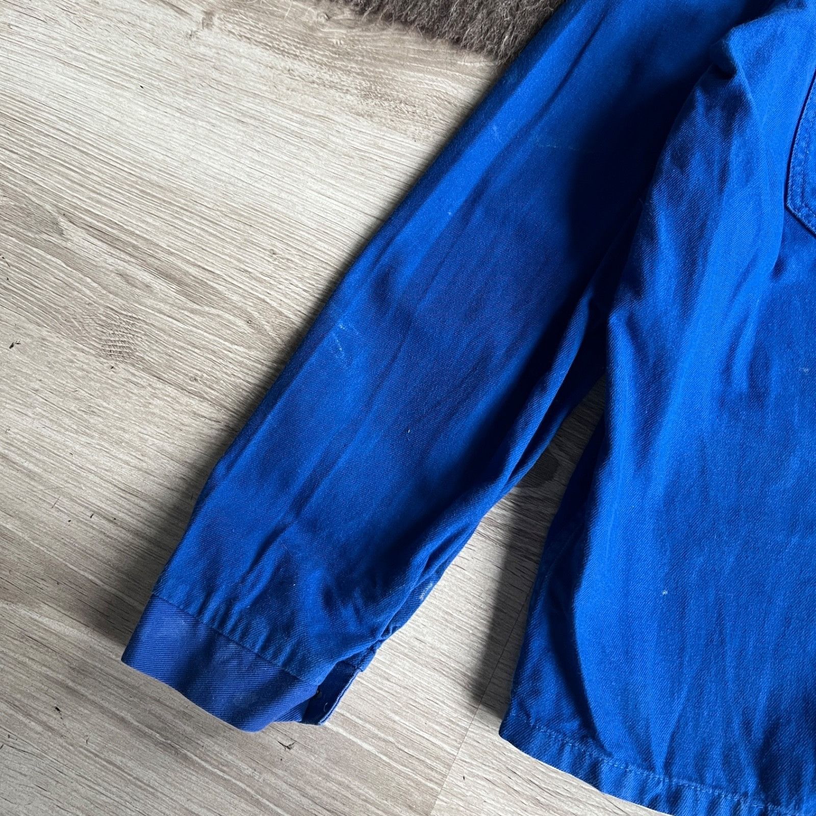 Vintage Vintage French Workwear Sanfor Chore Jacket 9757AC Size US M / EU 48-50 / 2 - 6 Thumbnail