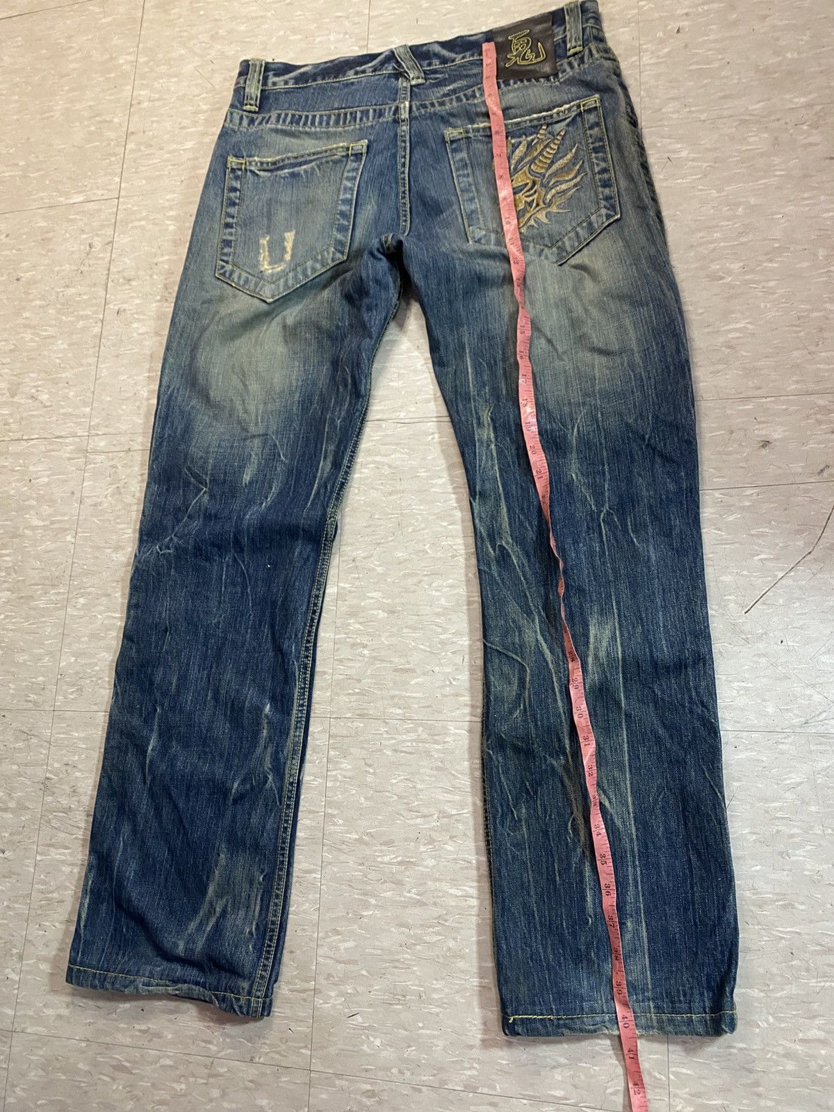 Japanese Brand Oniarai jeans Size US 32 / EU 48 - 17 Thumbnail