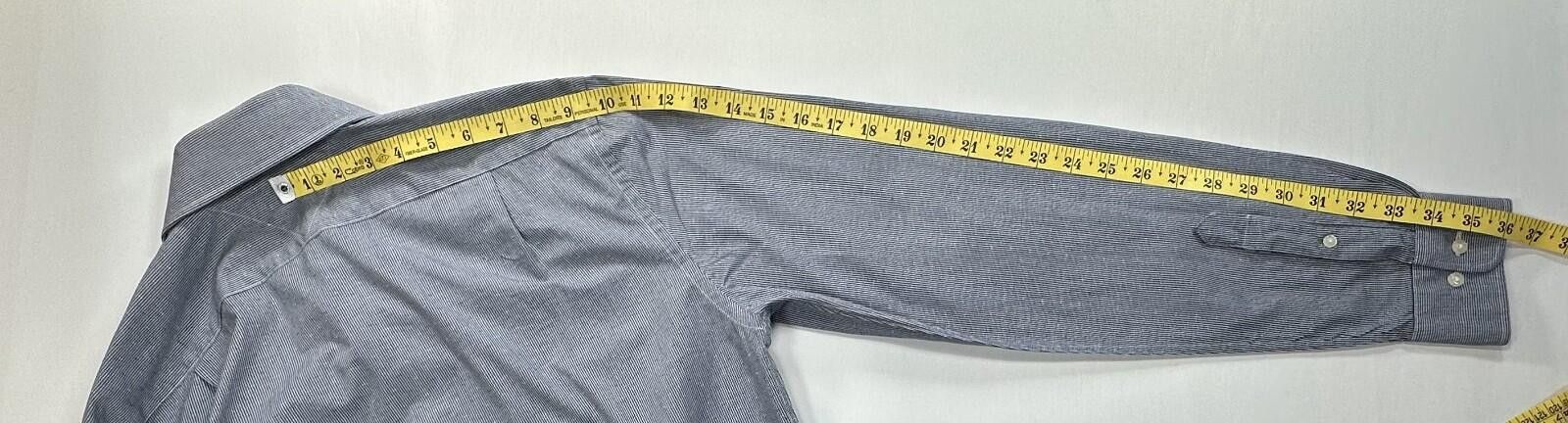 Tommy Hilfiger Tommy Hilfiger Check Slim Button-Up Blue Mens M 15.5/34-35 Size US M / EU 48-50 / 2 - 5 Thumbnail