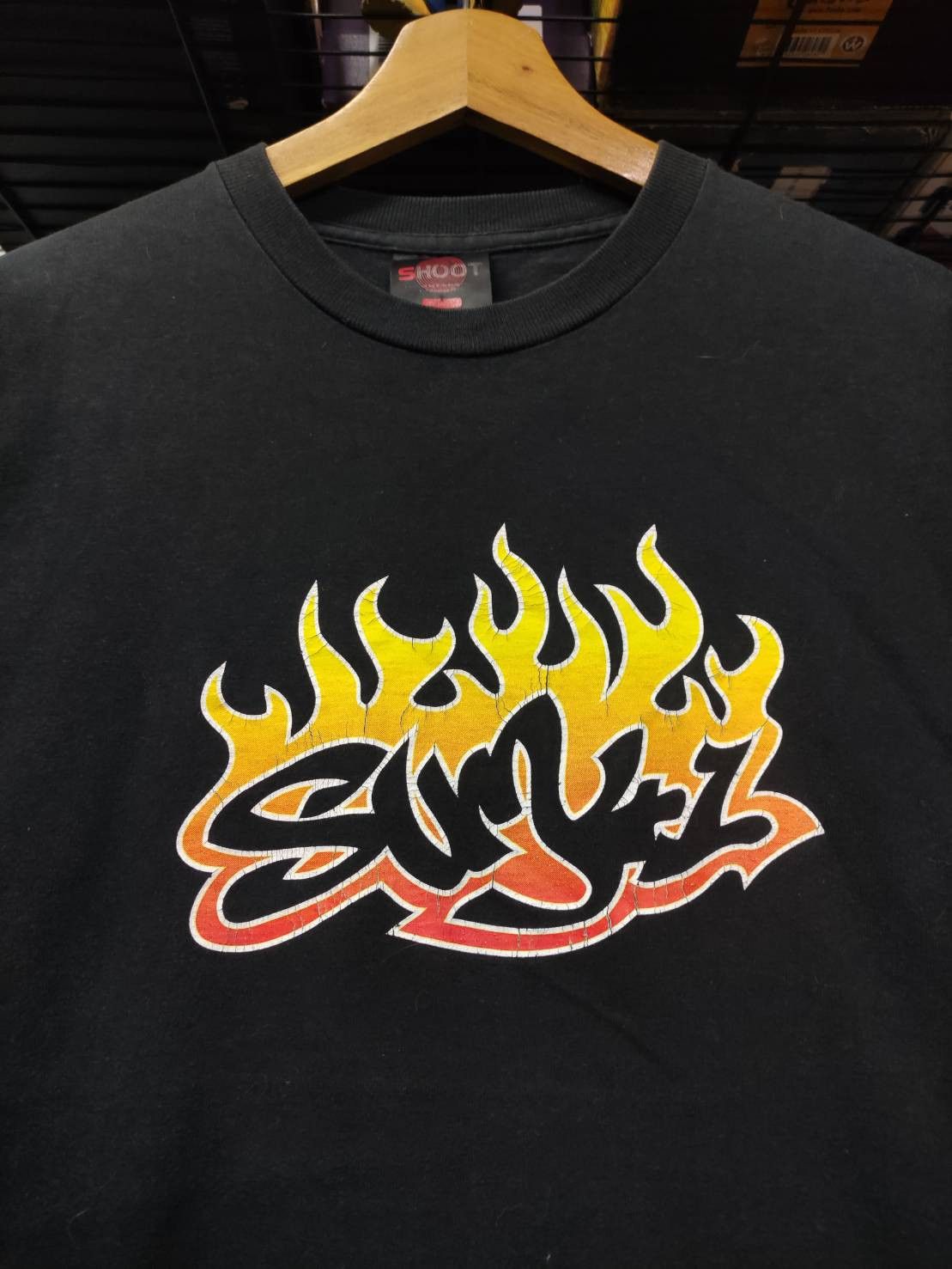 Band Tees Vtg 00's Sum 41 Band Flame Logo Promo T-Shirt Size US M / EU 48-50 / 2 - 1 Thumbnail