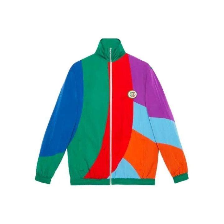Gucci Gucci Gucci Color Blocked Jacket for Men -2506 Size US M / EU 48-50 / 2 - 1 Thumbnail
