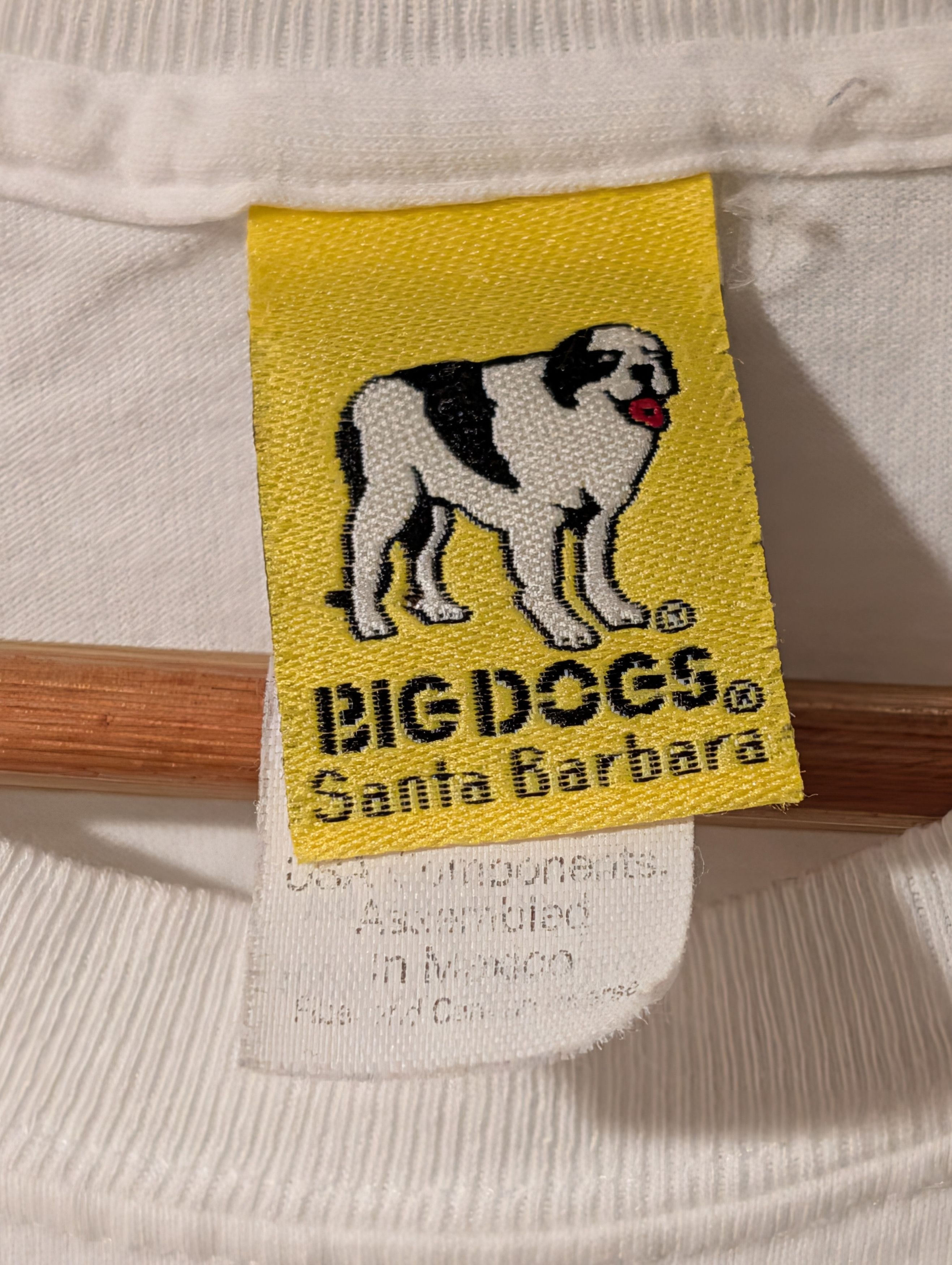 Big Dogs Vintage 2007 Big Dogs All American Girl GRRR Large T-Shirt Size US L / EU 52-54 / 3 - 4 Thumbnail