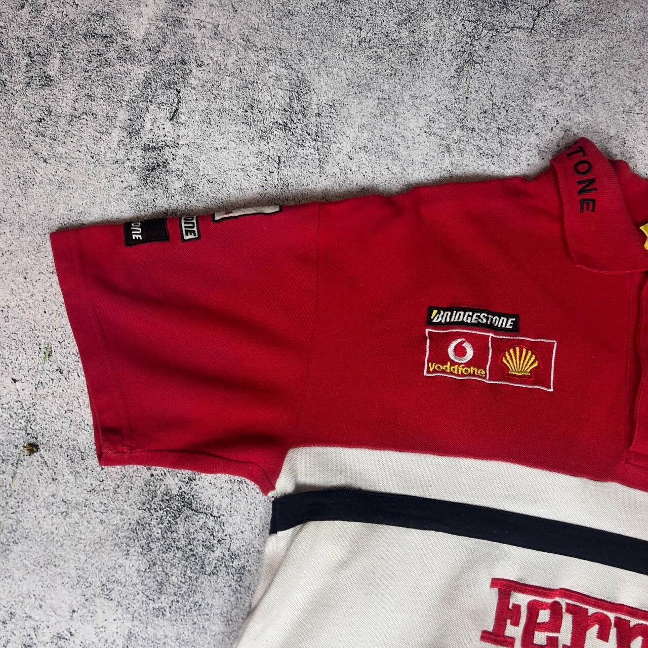 Ferrari Ferrari Polo Men's Size S Cotton Short Sleeve` Size US S / EU 44-46 / 1 - 2 Thumbnail