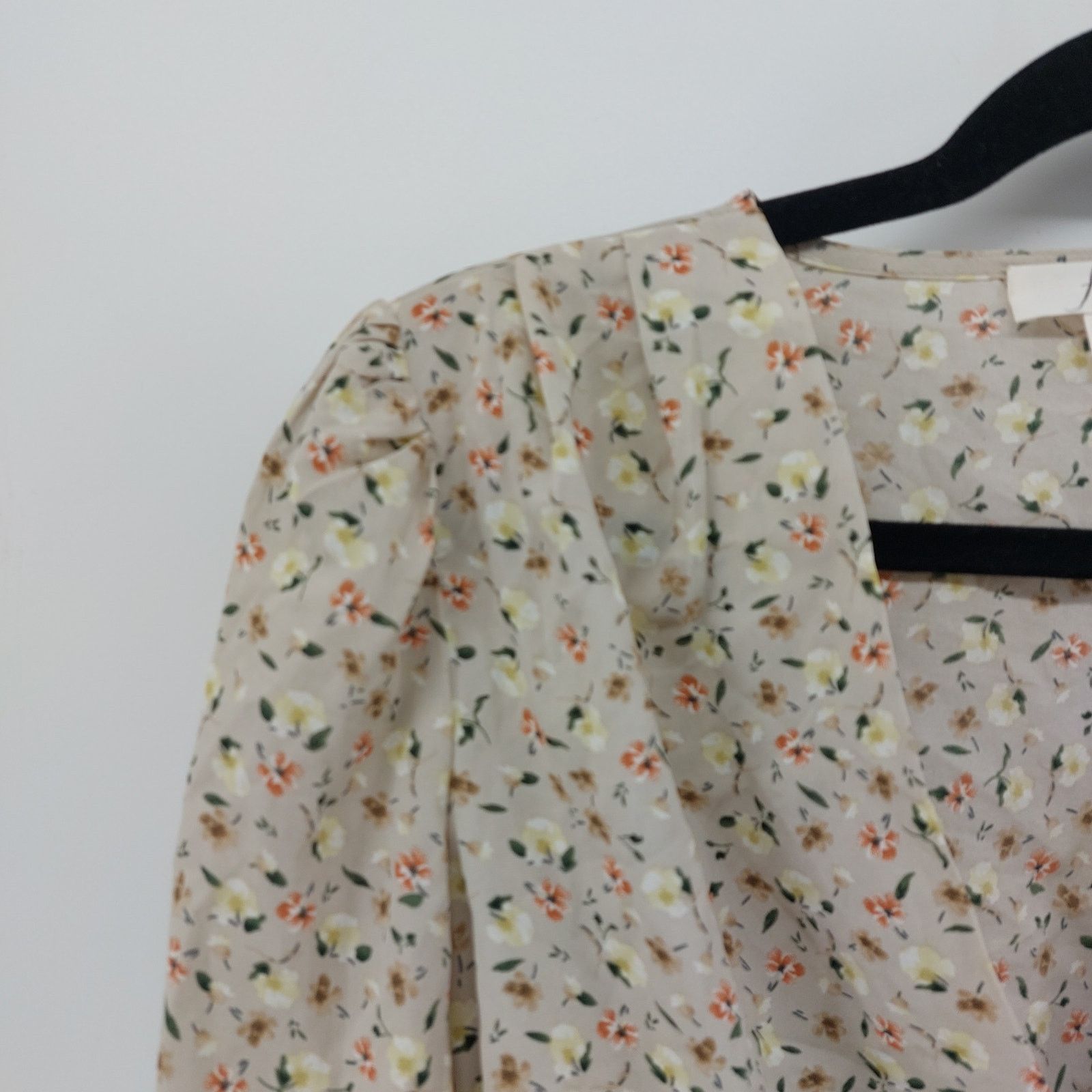 Other Feel In Womens Coquette Floral Sz S Blouse Smocked Waist Top Size S / US 4 / IT 40 - 4 Thumbnail