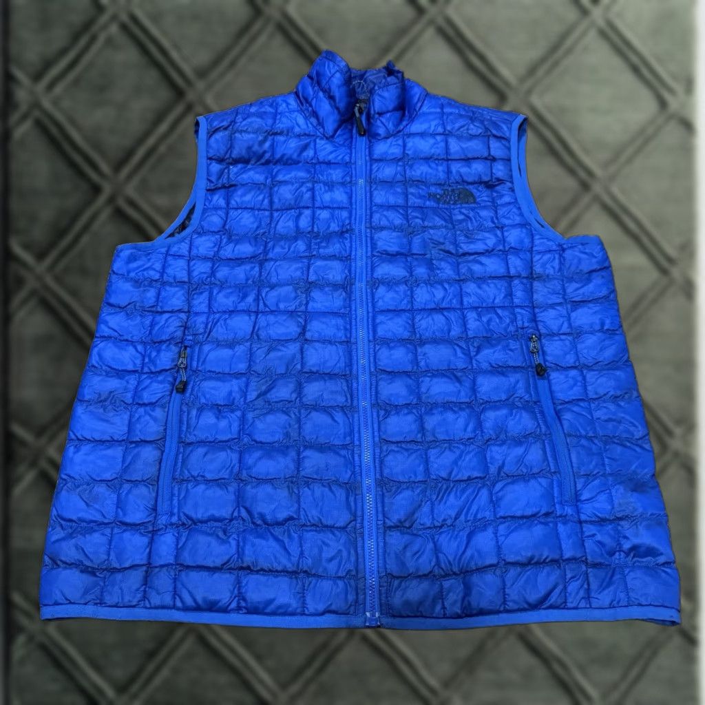 The North Face The North Face Thermoball Puffer Vest Blue Mens Size S Micropuff Size US S / EU 44-46 / 1 - 1 Thumbnail