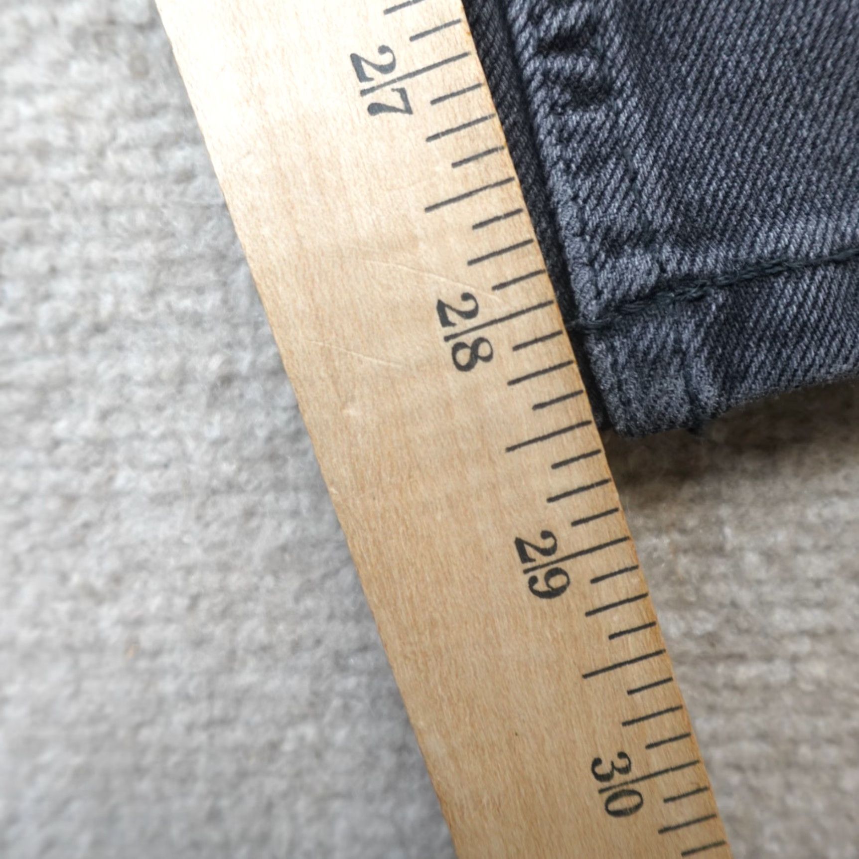 Everlane VINTAGE Everlane Jeans 30 x 28 Black Slim Denim Cotton Blend Belt Loops Regular Men Straight 30x28 Slimming - Jeans - Mens Size US 30 / EU 46 - 3 Thumbnail