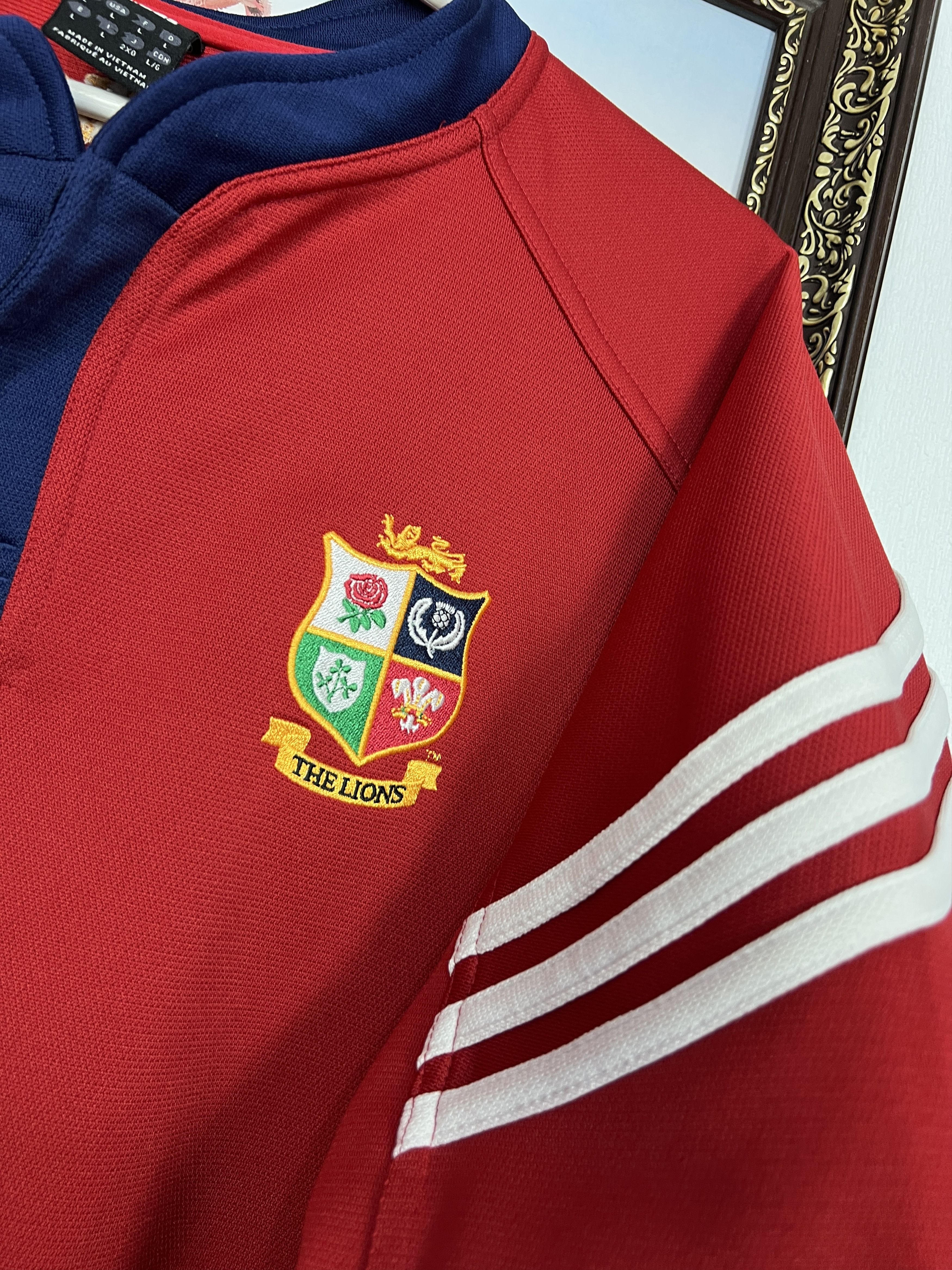 Adidas Vintage Adidas 2005 British and Irish Lions Rugby Jersey Size US L / EU 52-54 / 3 - 5 Thumbnail