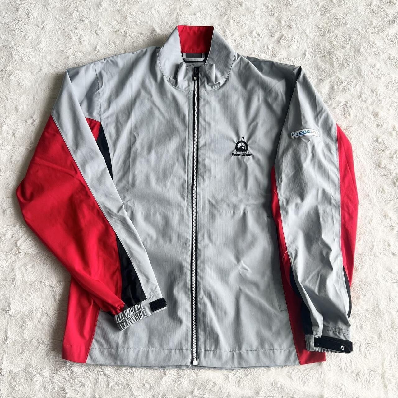 Footjoy Footjoy Golf Jacket Mens S Gray DryJoys Hydrolite Penn State Size US S / EU 44-46 / 1 - 1 Thumbnail