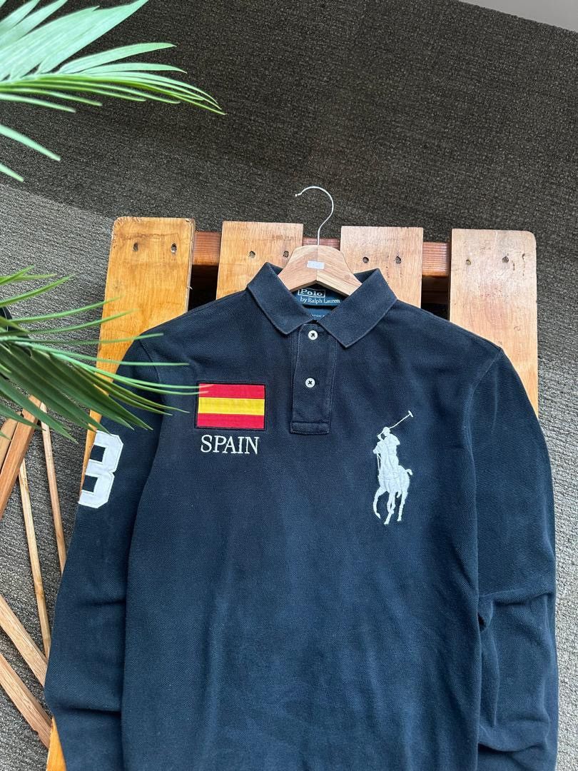 Polo Ralph Lauren × Vintage VINTAGE POLO RALPH LAUREN SPAIN #3 LONGSLEEVE Size US XS / EU 42 / 0 - 3 Thumbnail